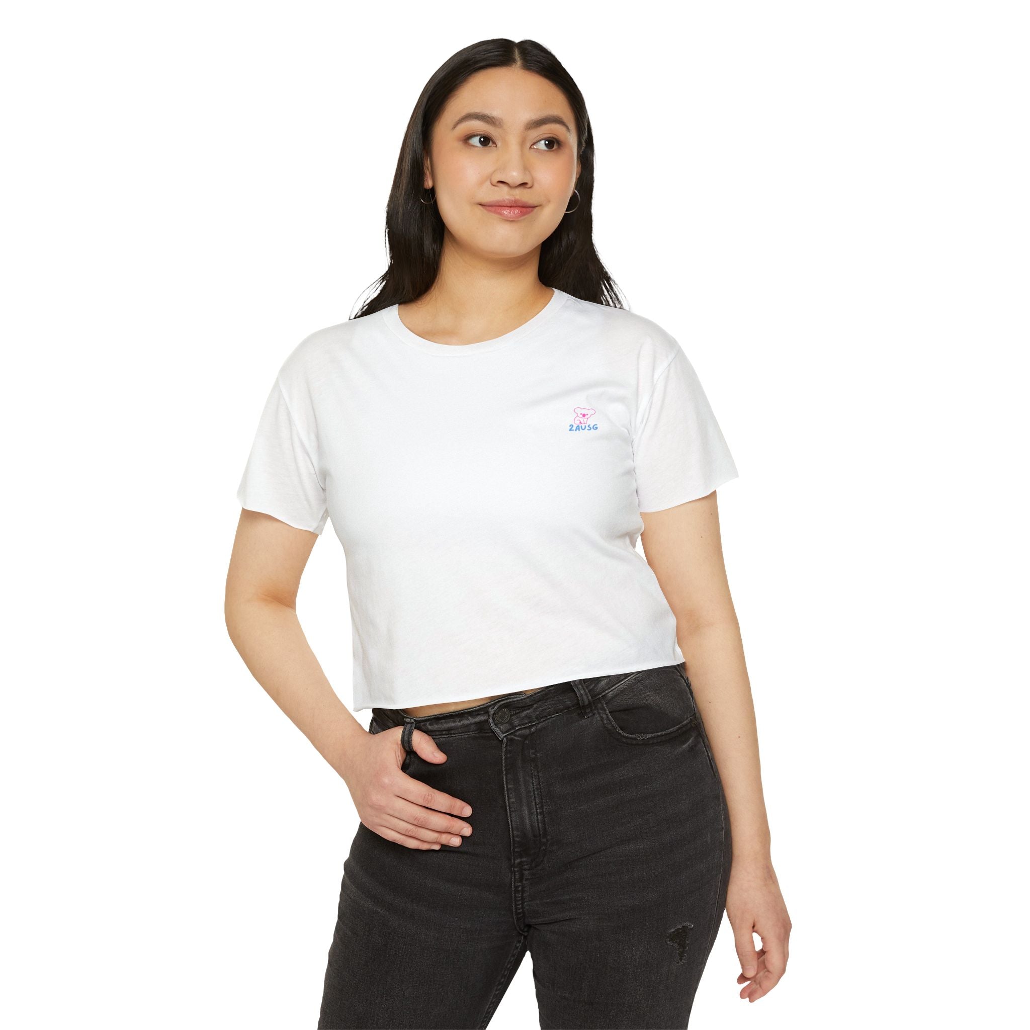 Bush Babe Crop Top Curly