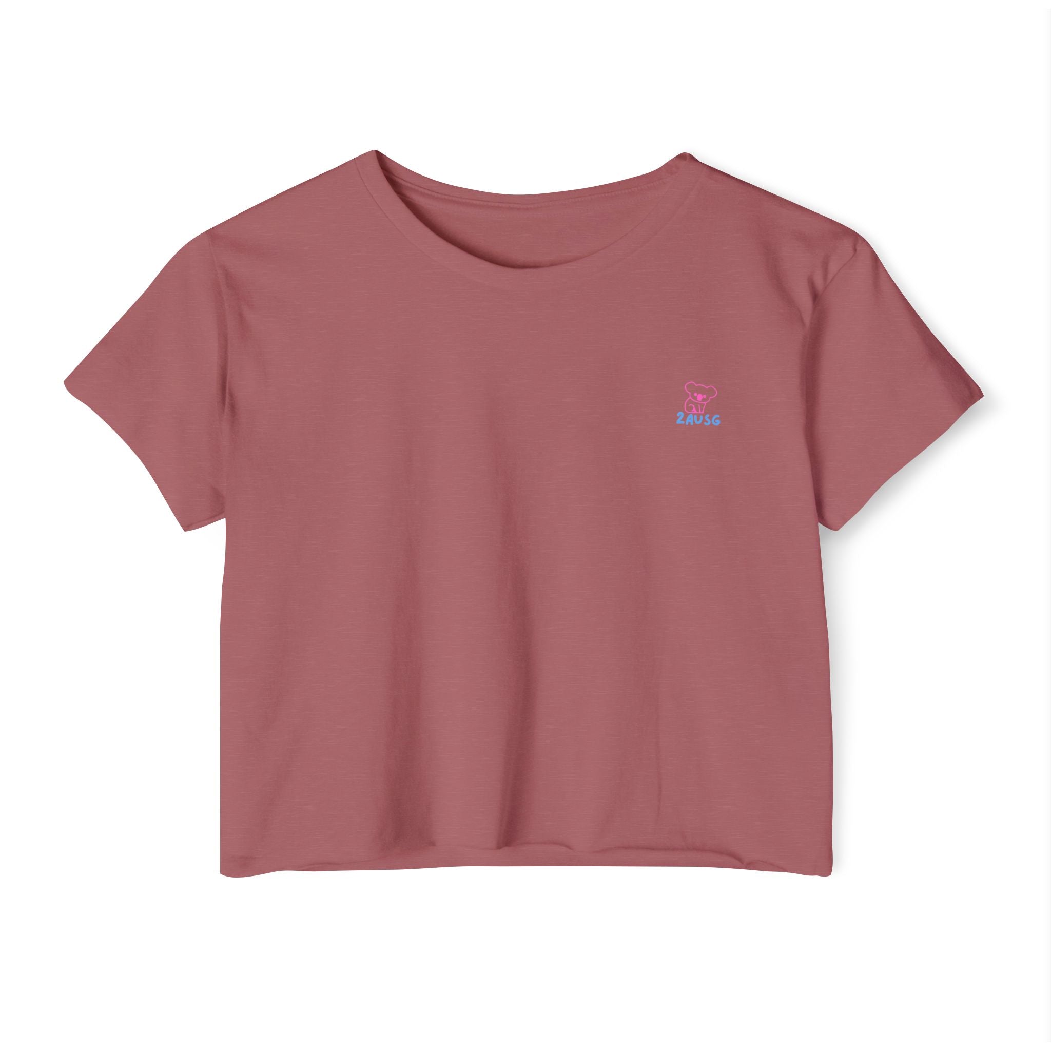 Bush Babe Crop Top Curly