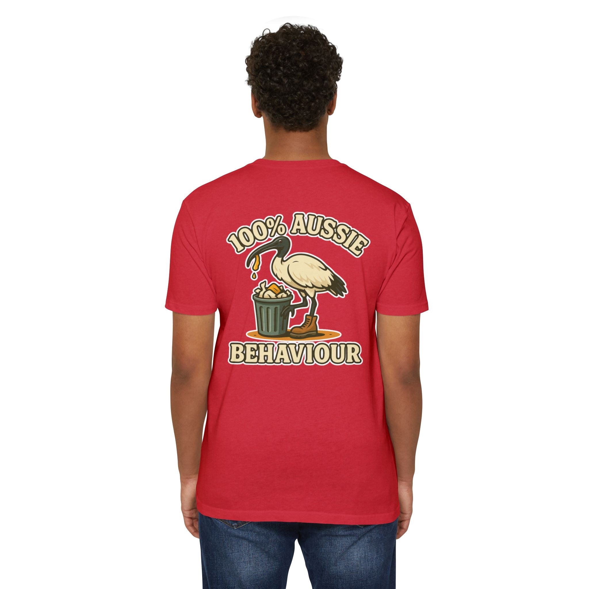 Bin Chicken - 100% Aussie Behaviour T-Shirt