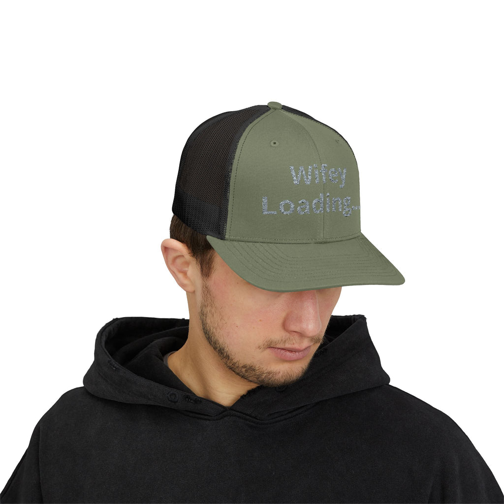 Wifey Loading  Snapback Cap