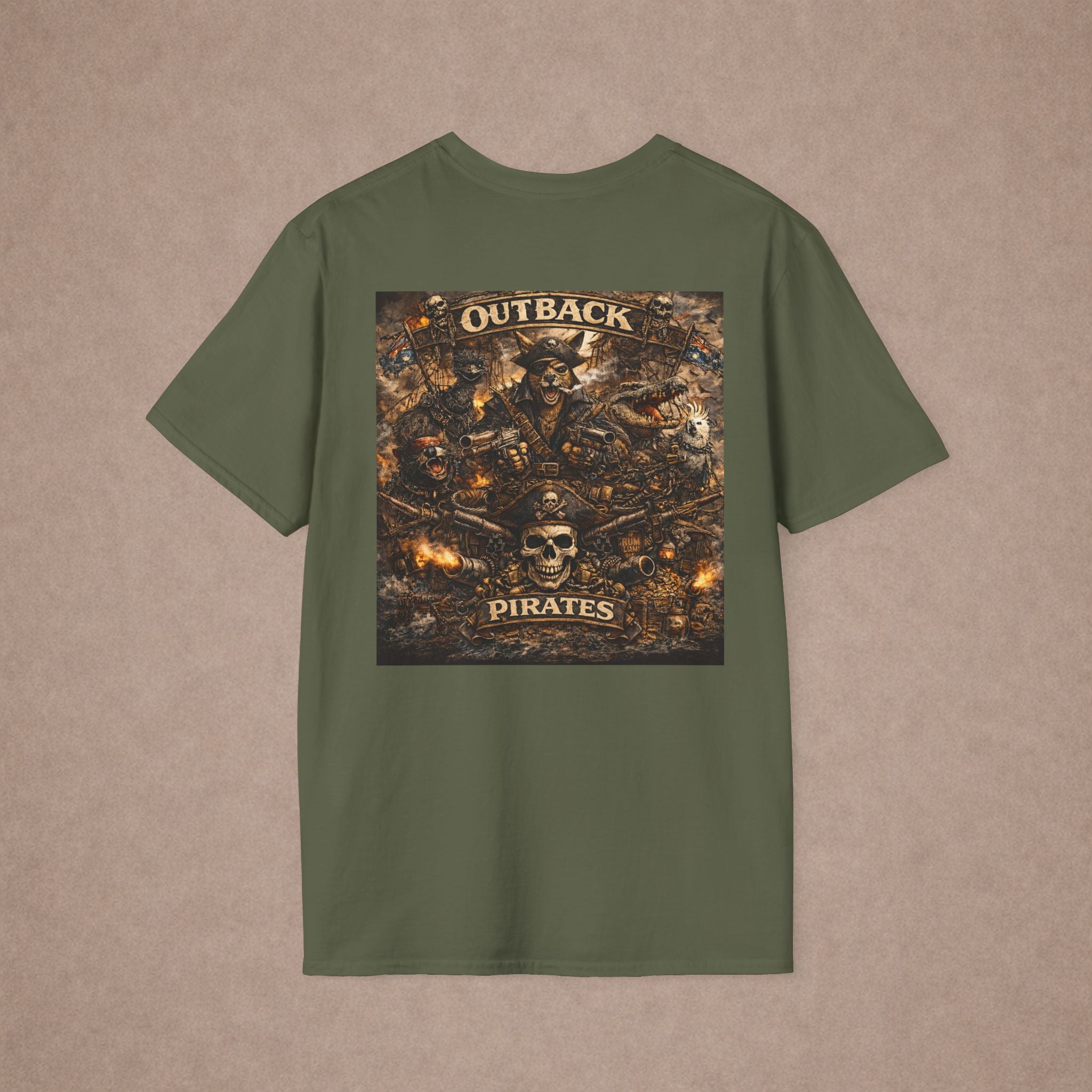 Outback Pirates Mens Tshirt