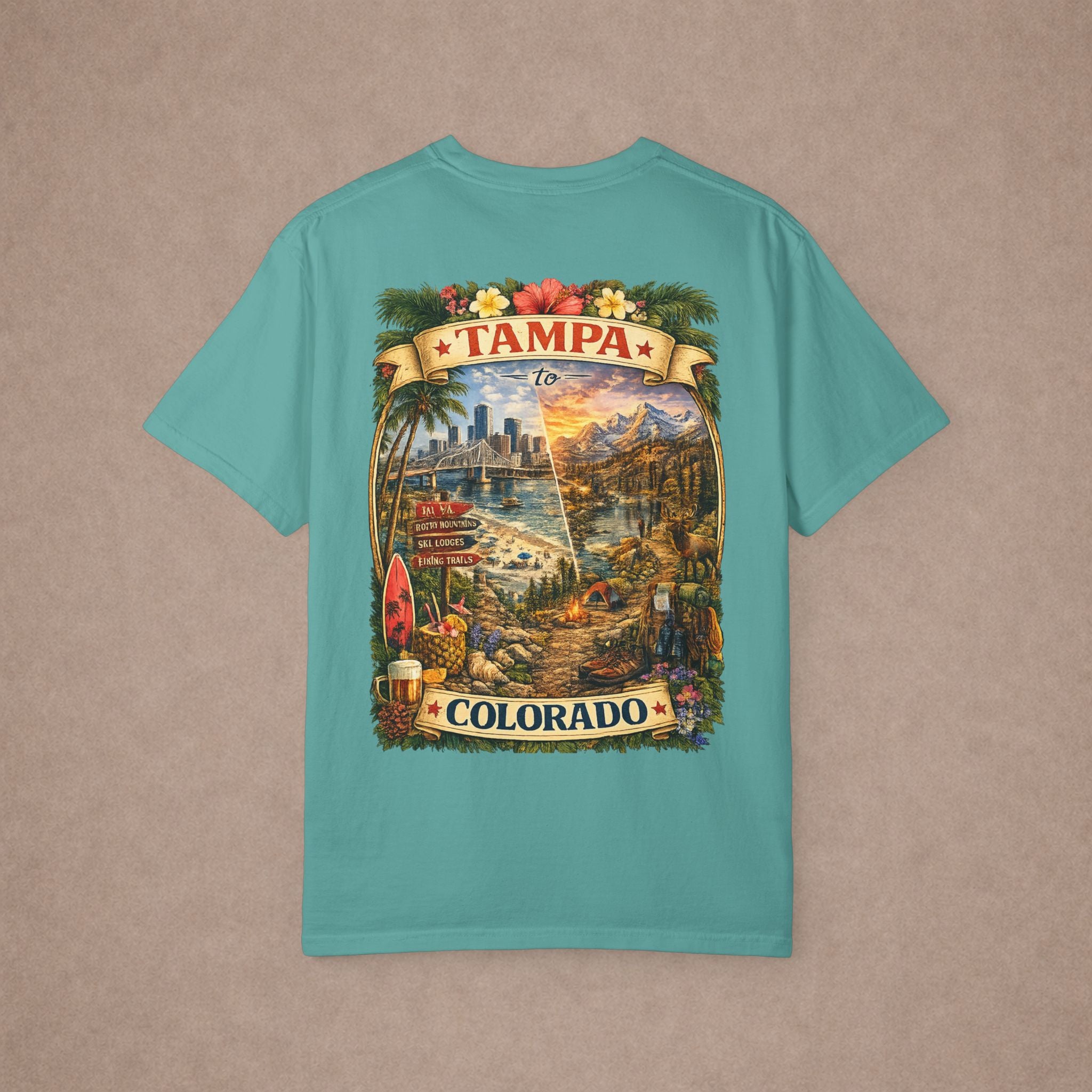 Tampa to Colorado Tee