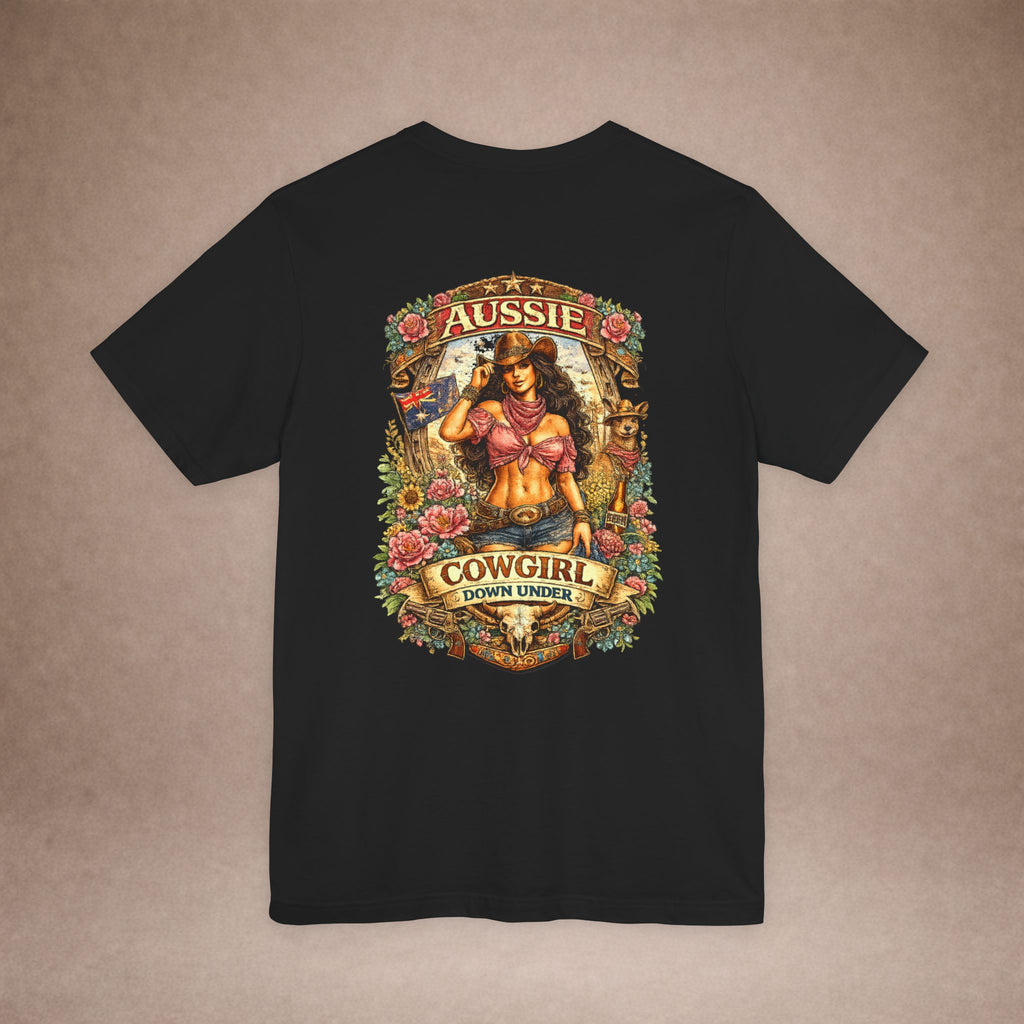 Cowgirl Vintage Brunette Tee