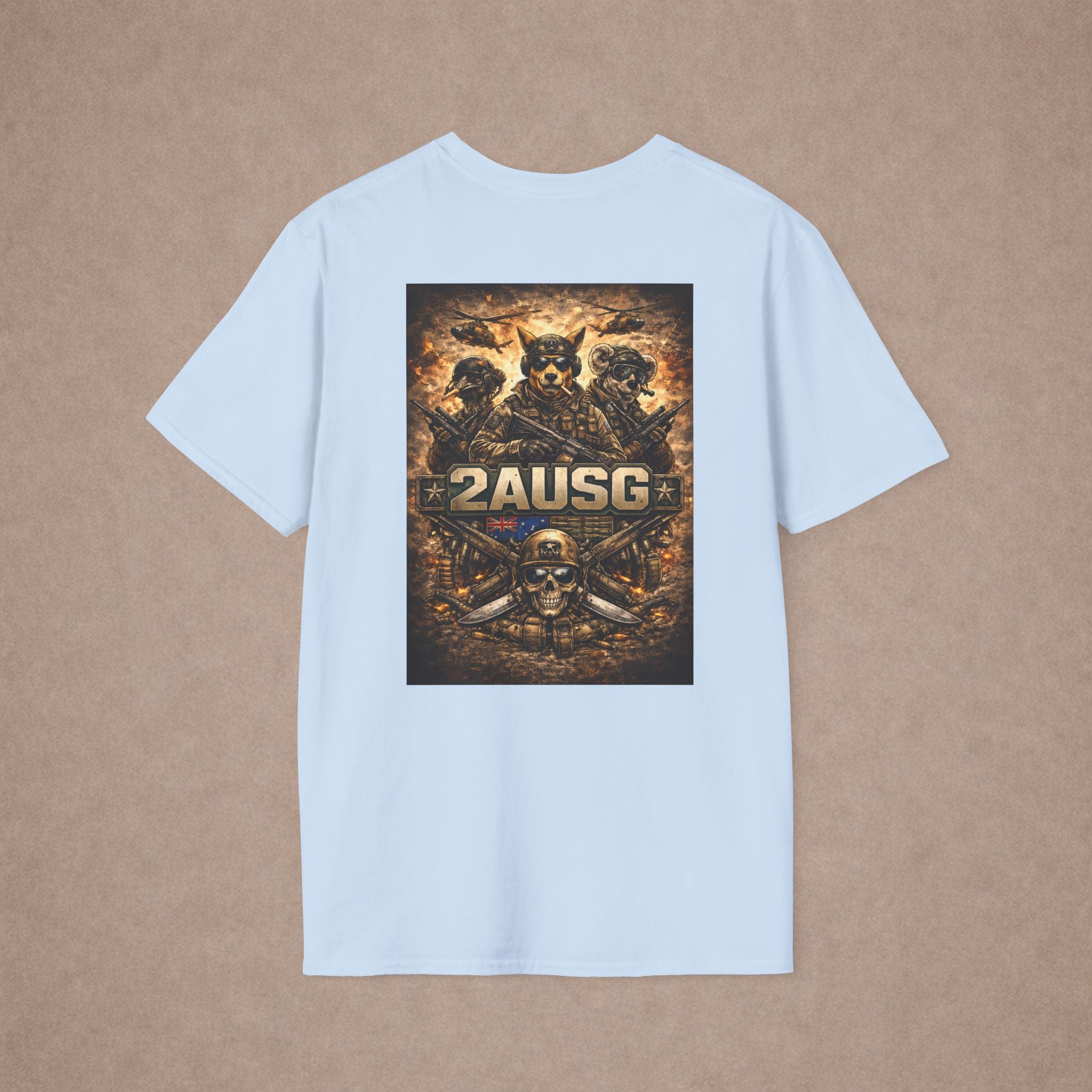 2AUSG Military Soldier  Tshirt