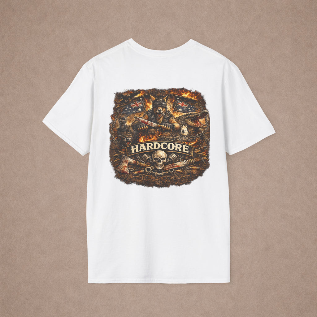 Hardcore Aussie Biker Tshirt