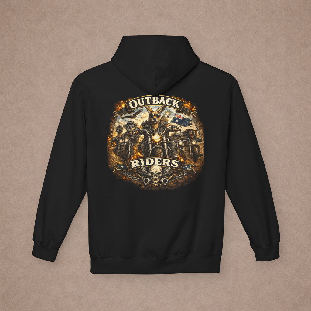 Aussie Biker Style  Hoodie