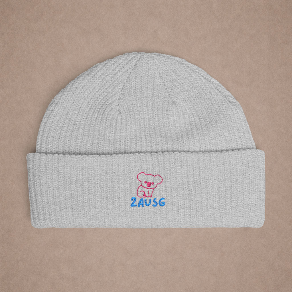 2AUSG Outline Cuff Beanie