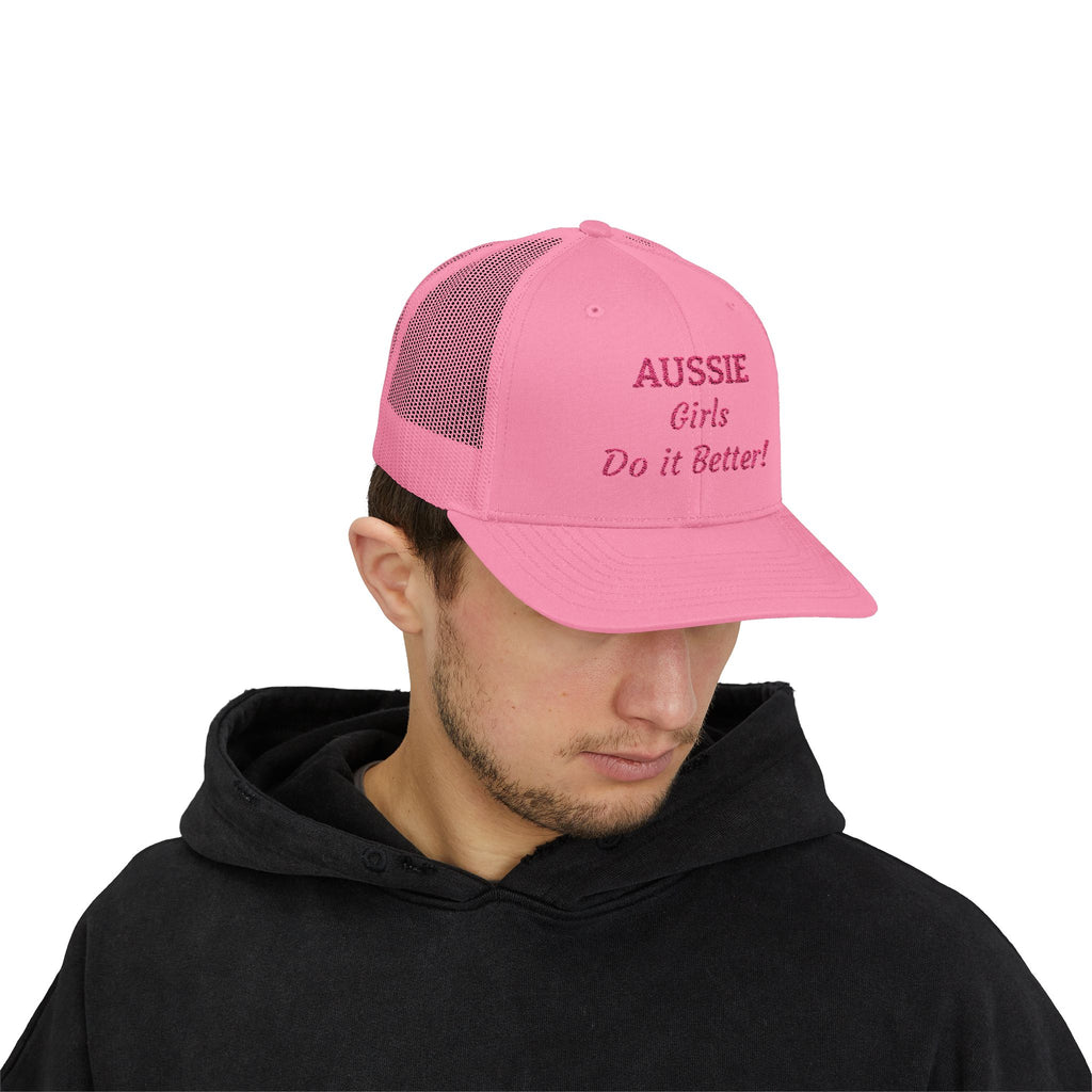 Aussie Girls Do It Better Trucker Hat