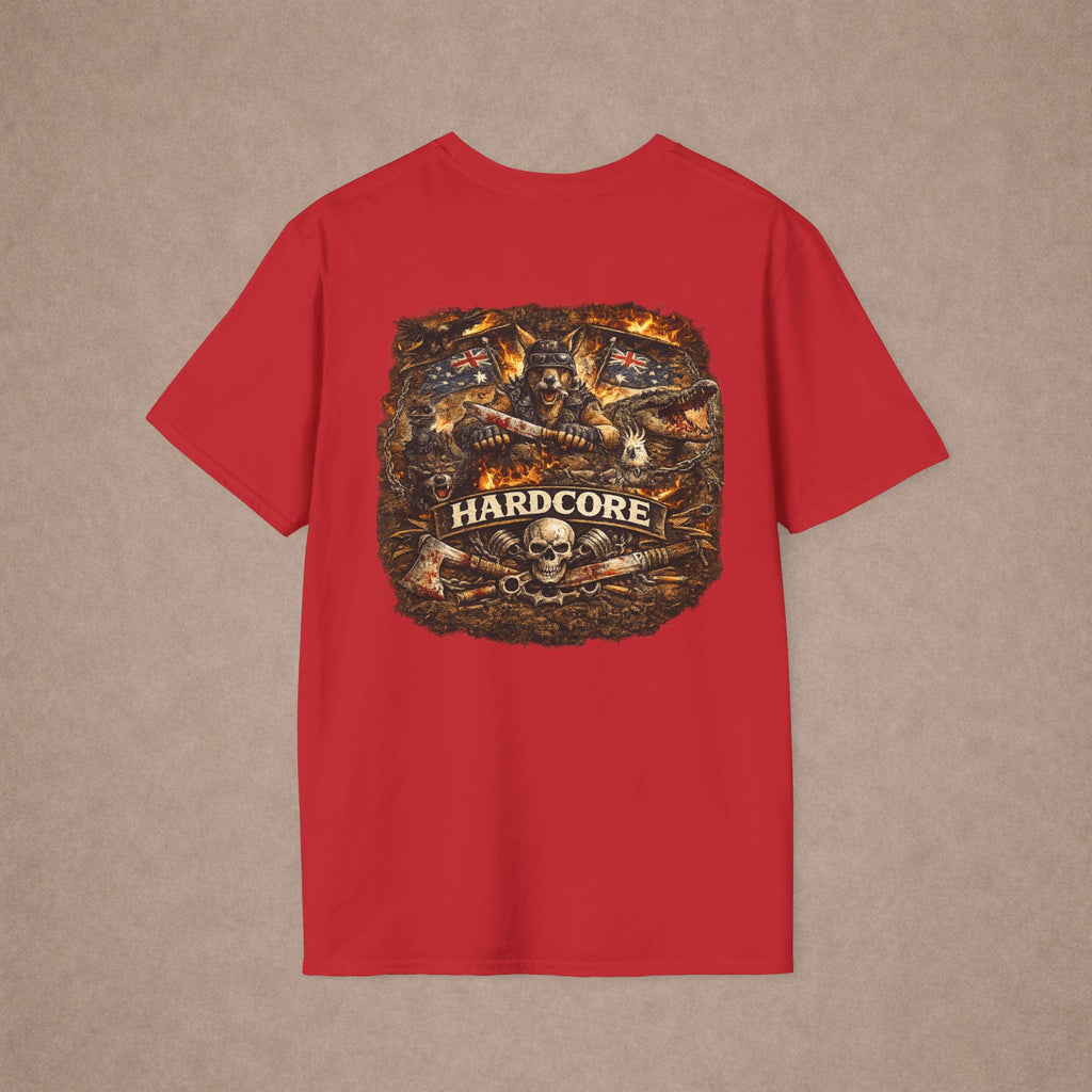 Hardcore Aussie Biker Tshirt