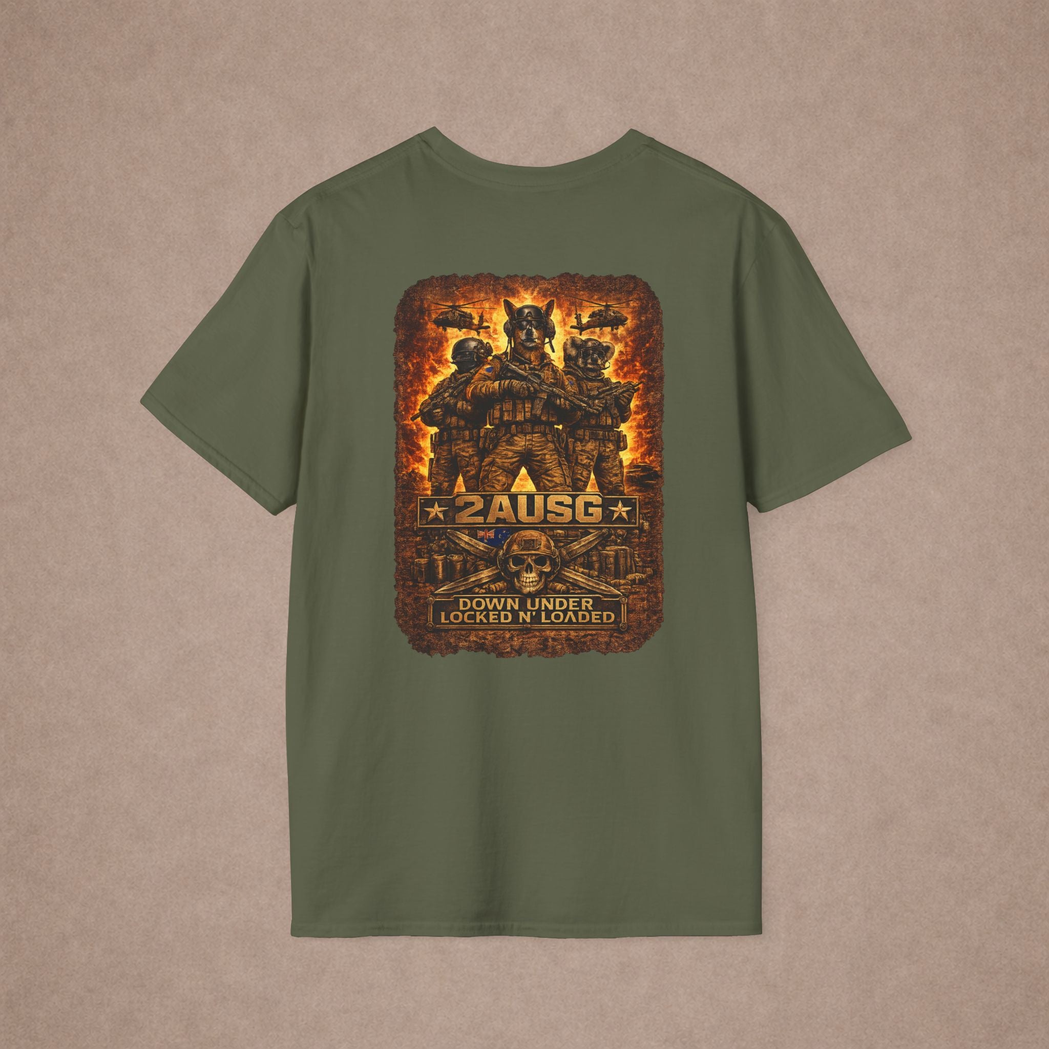 Lock & Loaded 2AUSG  Tshirt