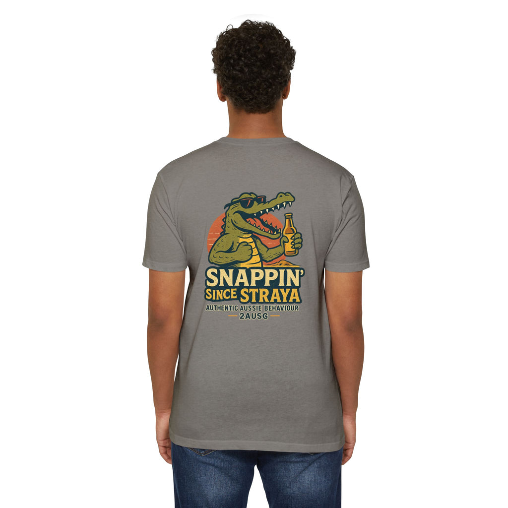 Snappin' Since Straya Crocodile Tee
