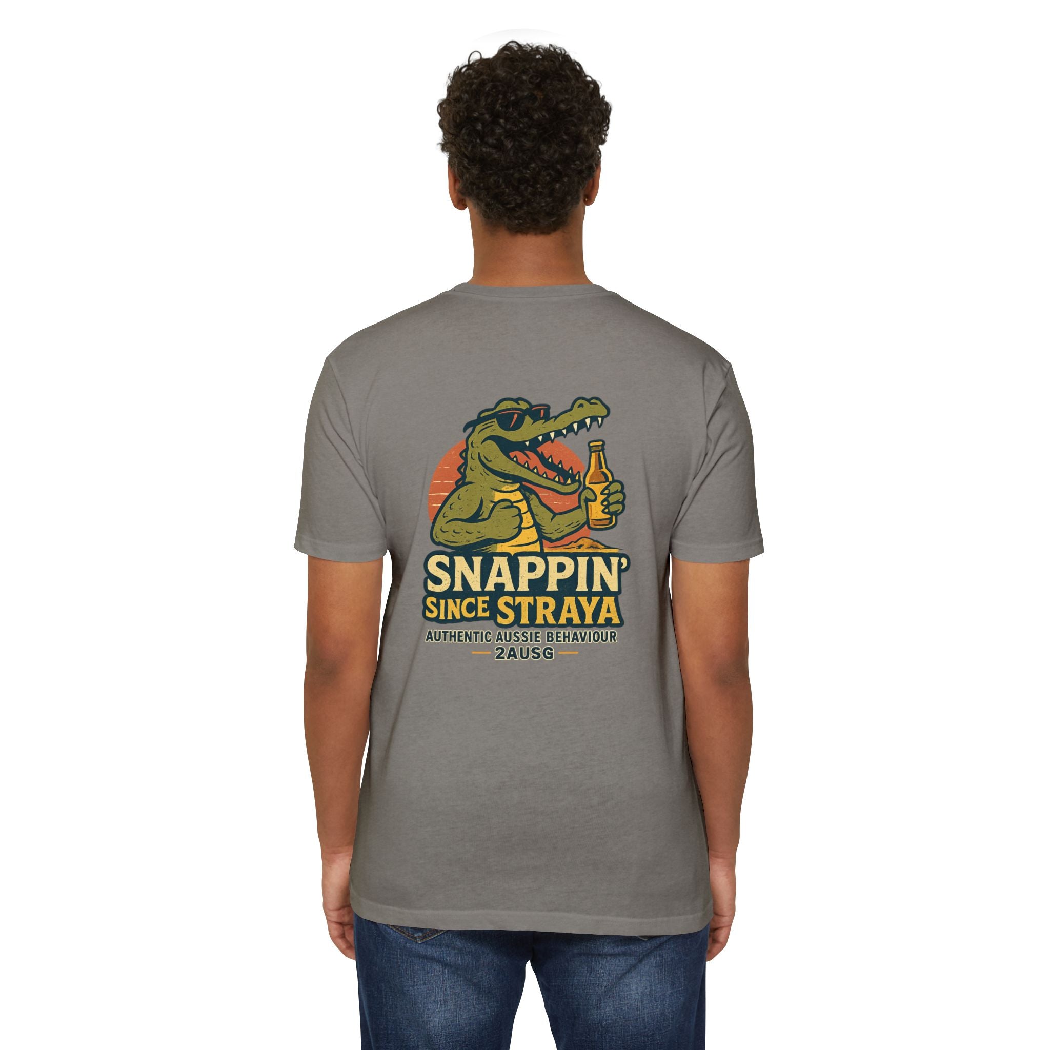Snappin' Since Straya Crocodile Tee