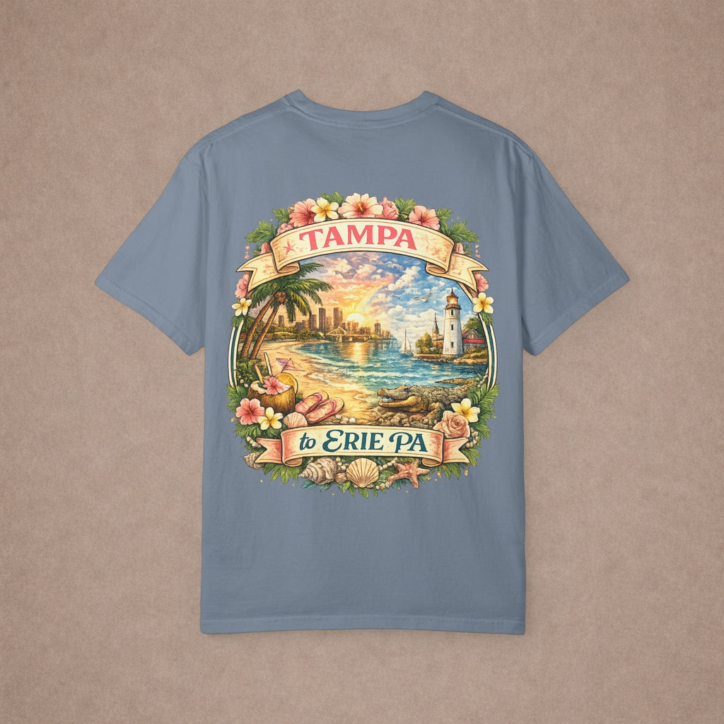 Tampa To Erie PA Tshirt