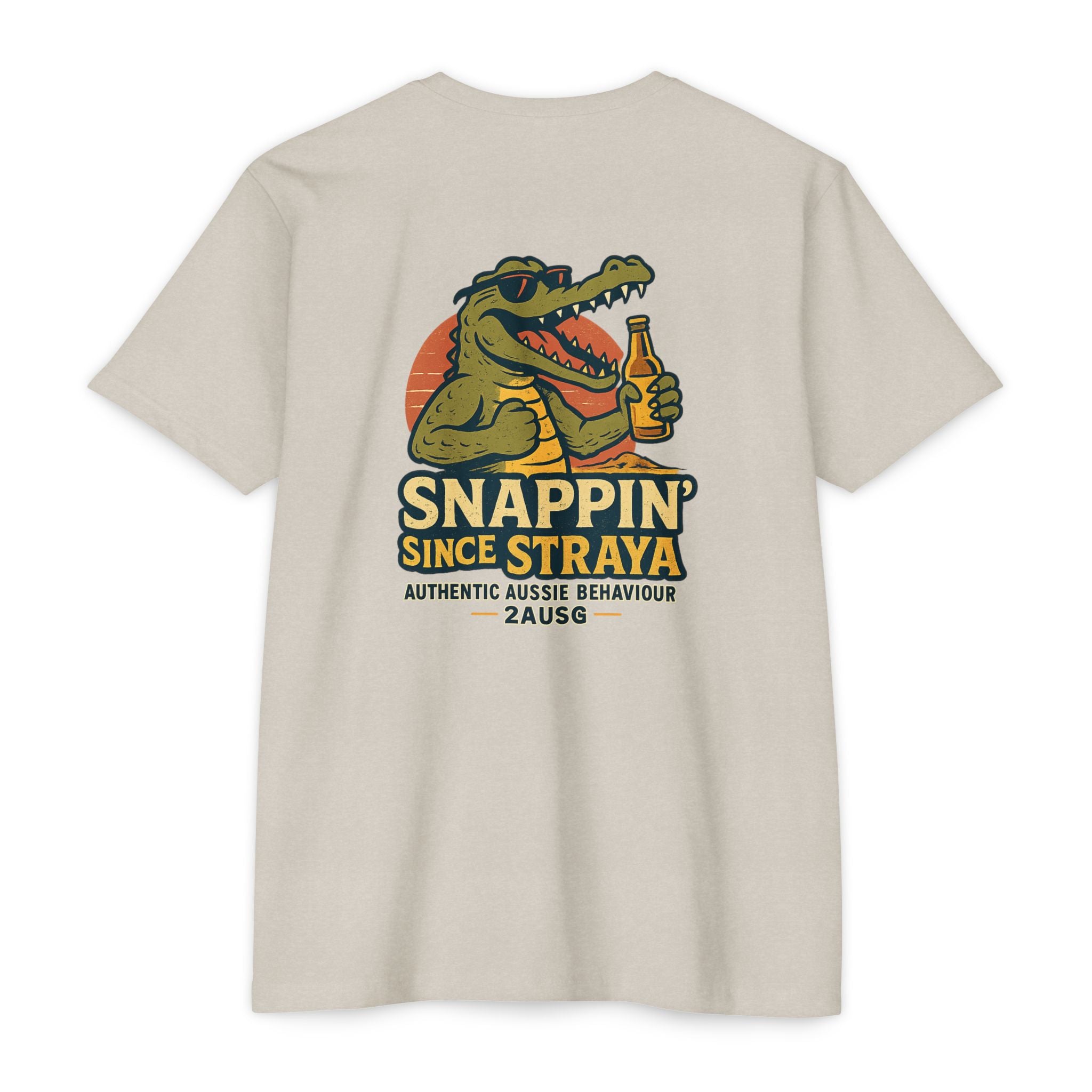 Snappin' Since Straya Crocodile Tee