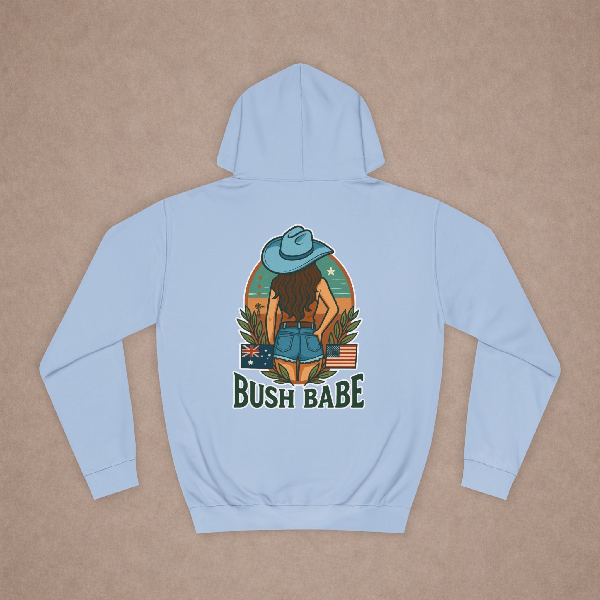 Bush Babe Brunette Hoodie