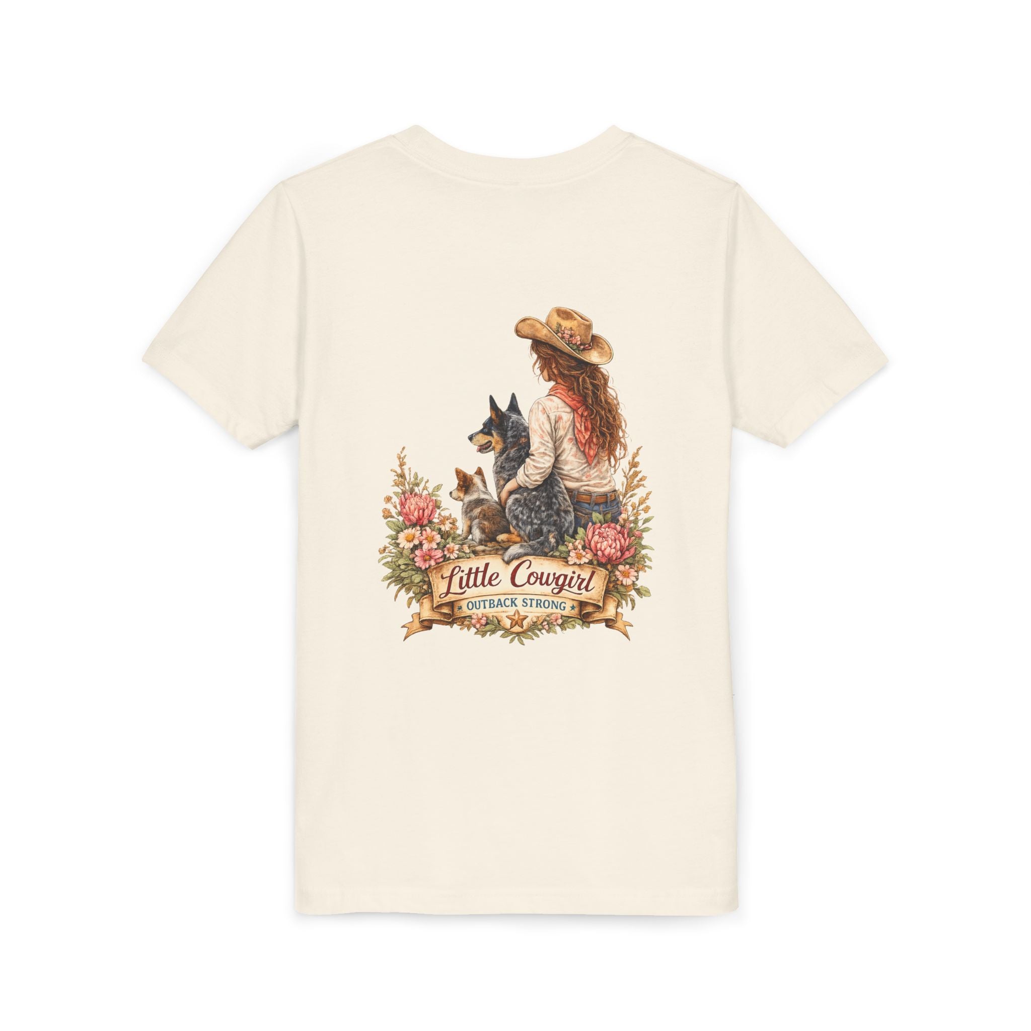 Cowgirl & Her Dogs