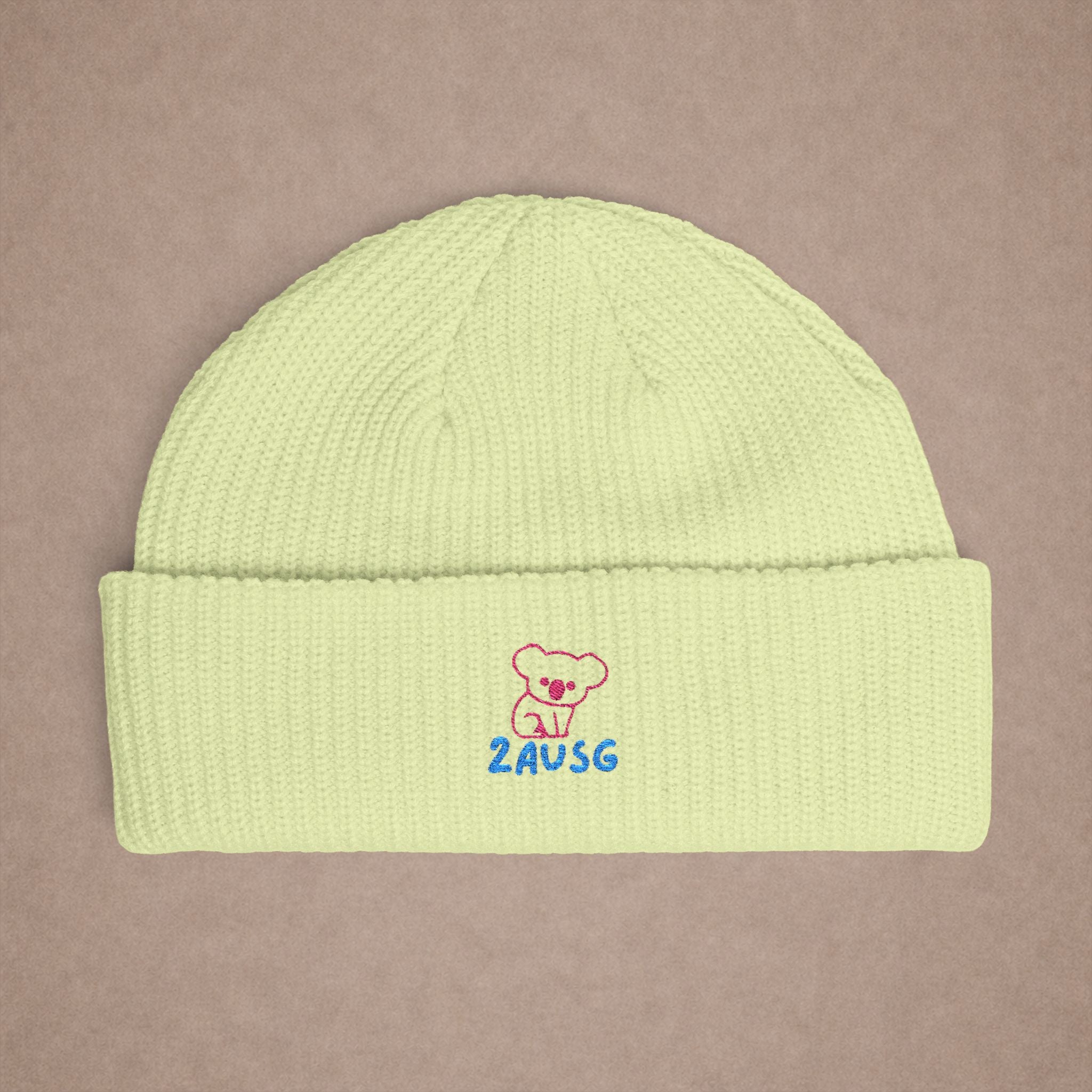 2AUSG Outline Cuff Beanie