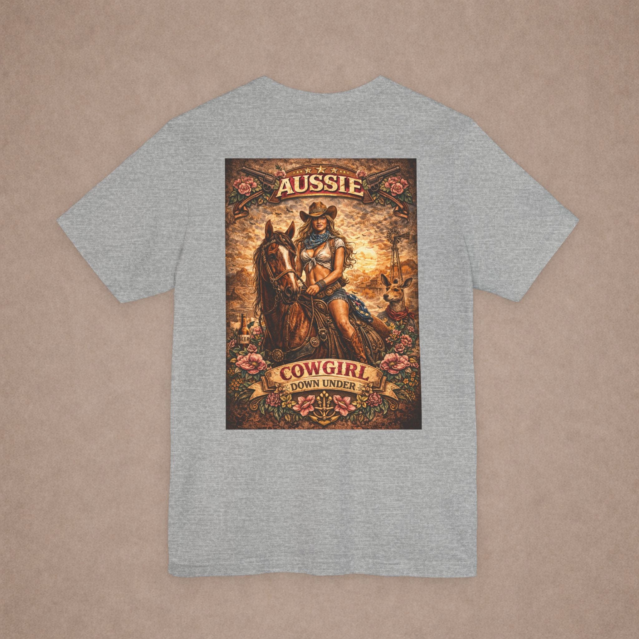 Vintage Aussie Cowgirl Tshirt
