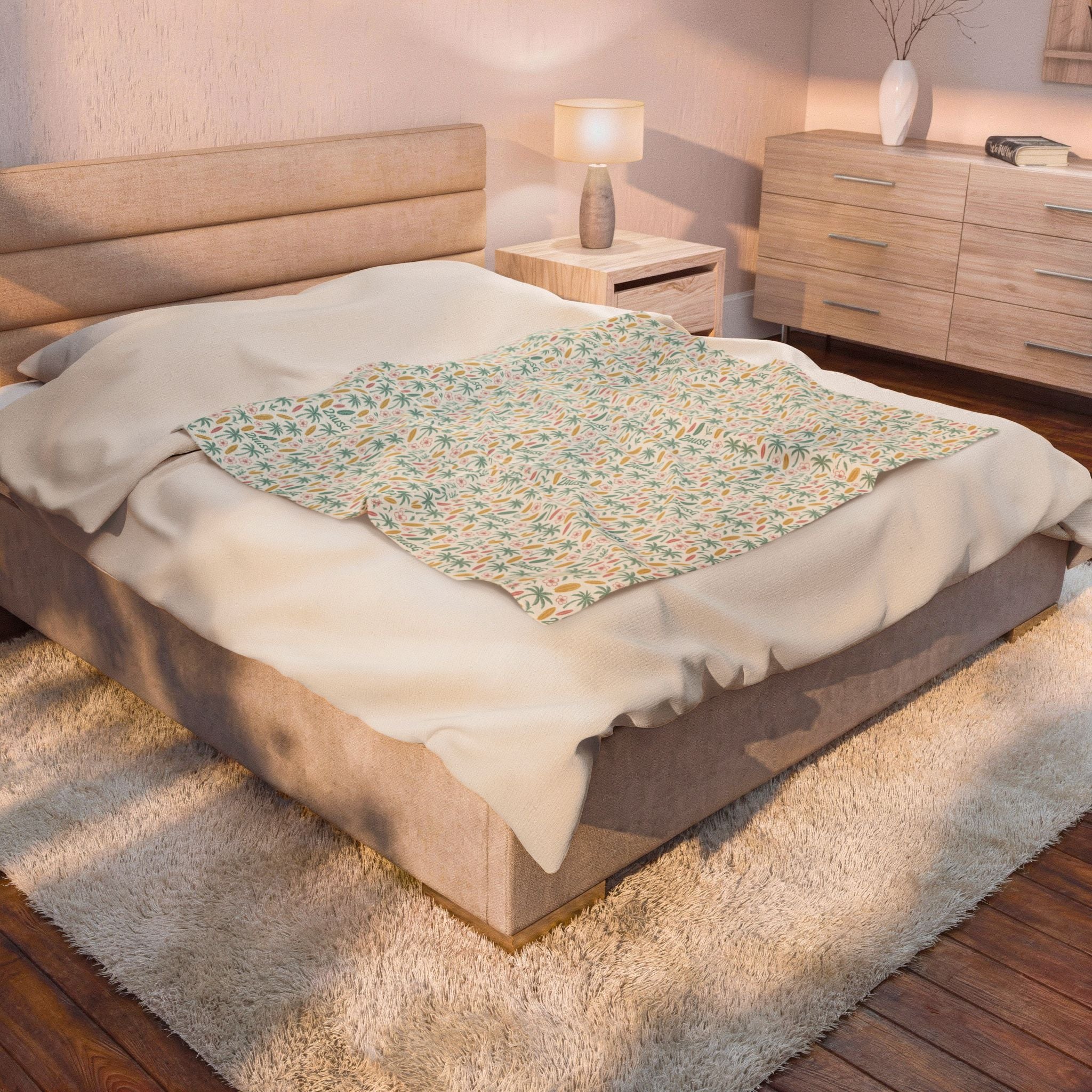 Cuddly Aussie Style, fluffy Palm Throw