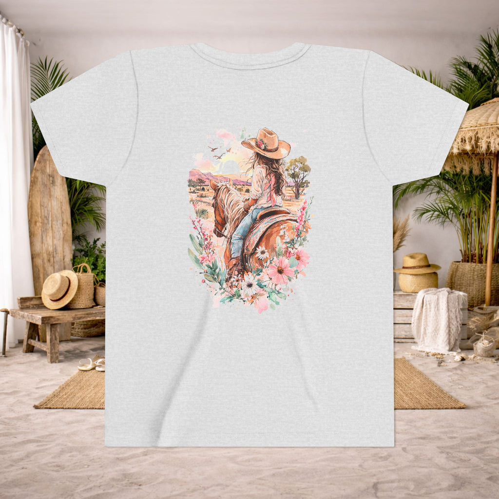 Nevaeh Cowgirl Tshirt- youth