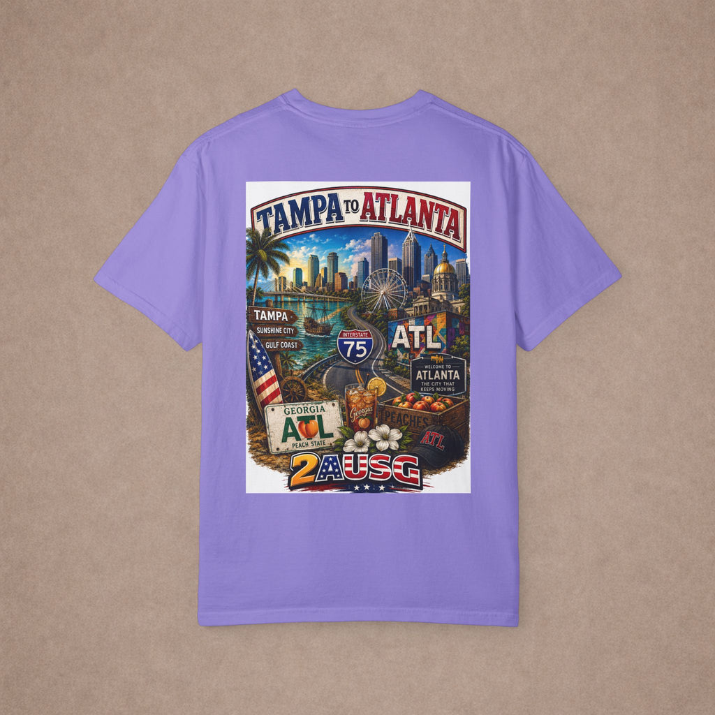 Tampa to Atlanta Graphic T-Shirt