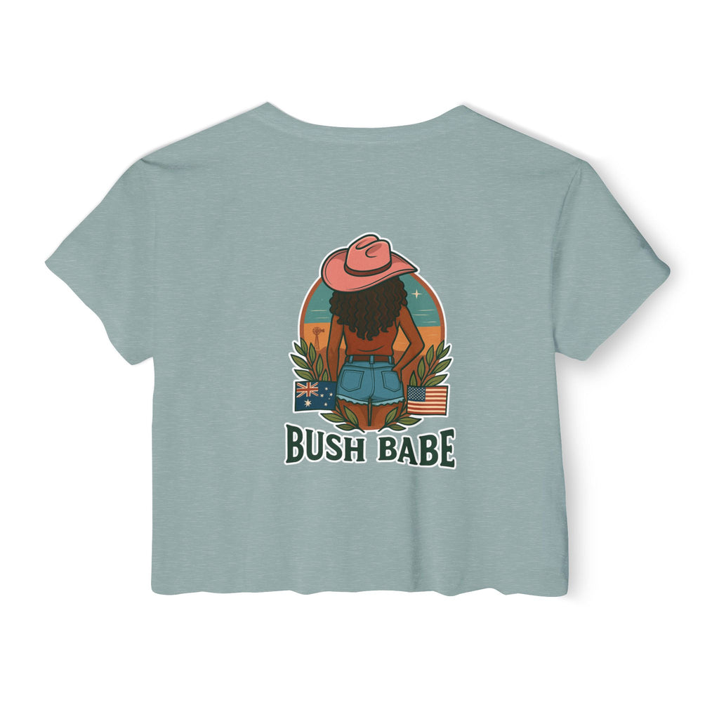 Bush Babe Crop Top Curly