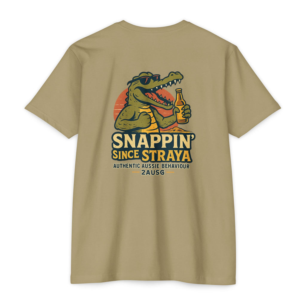 Snappin' Since Straya Crocodile Tee