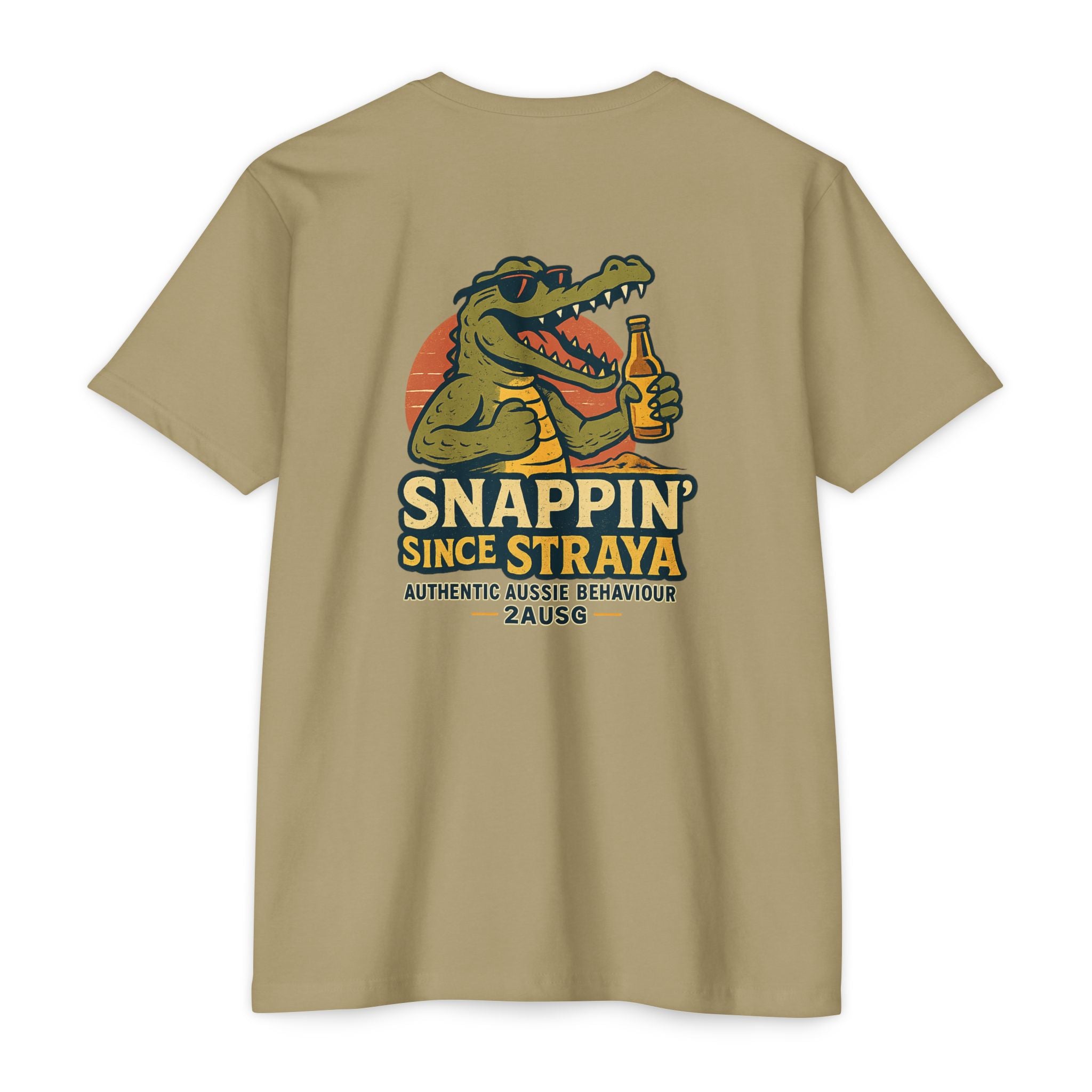 Snappin' Since Straya Crocodile Tee