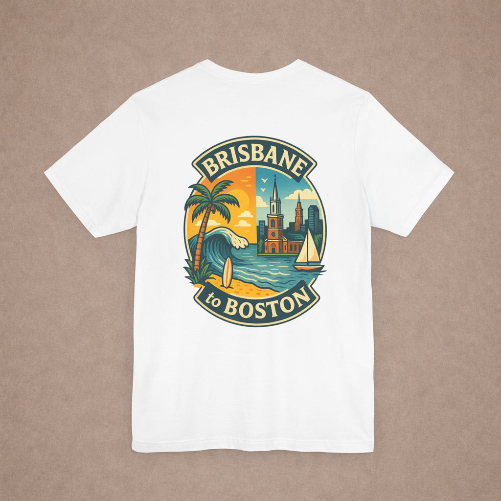 Brisbane to Boston Urban City Tee