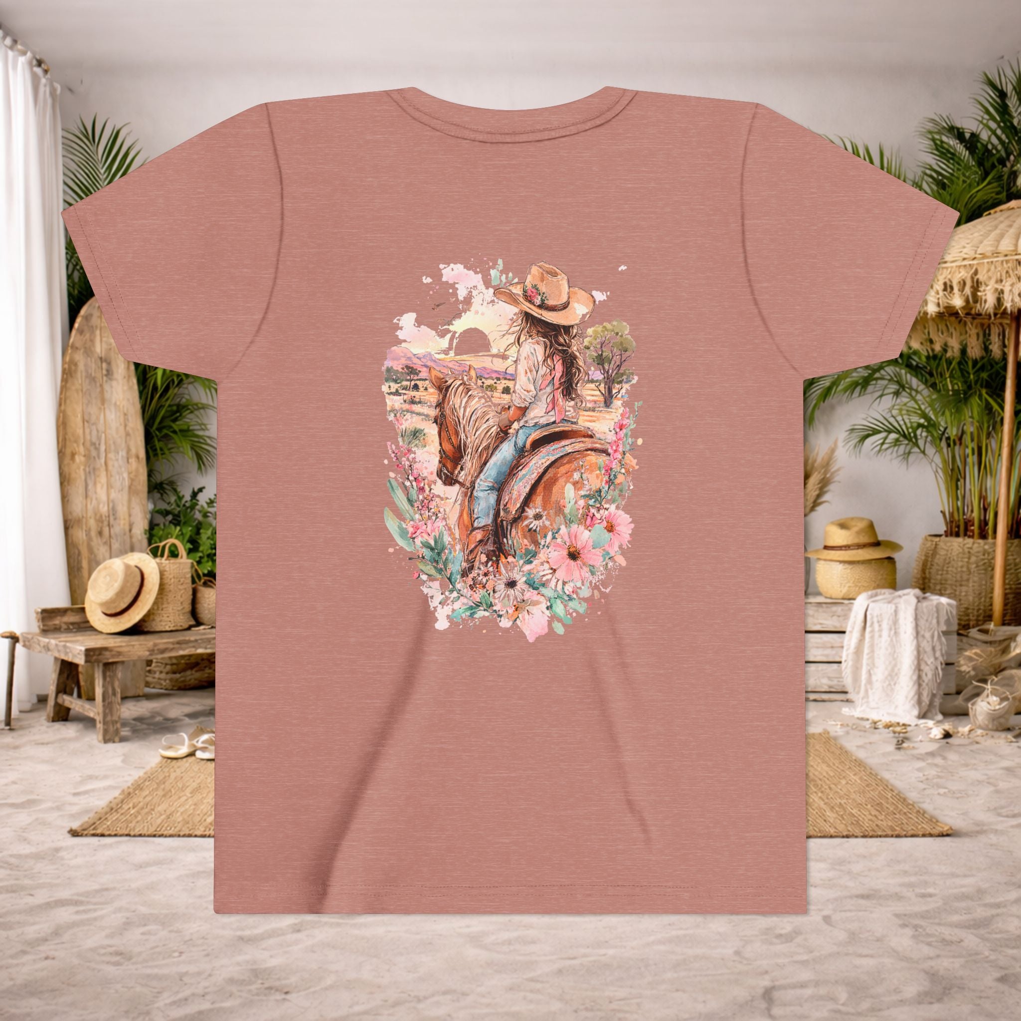 Nevaeh Cowgirl Tshirt- youth