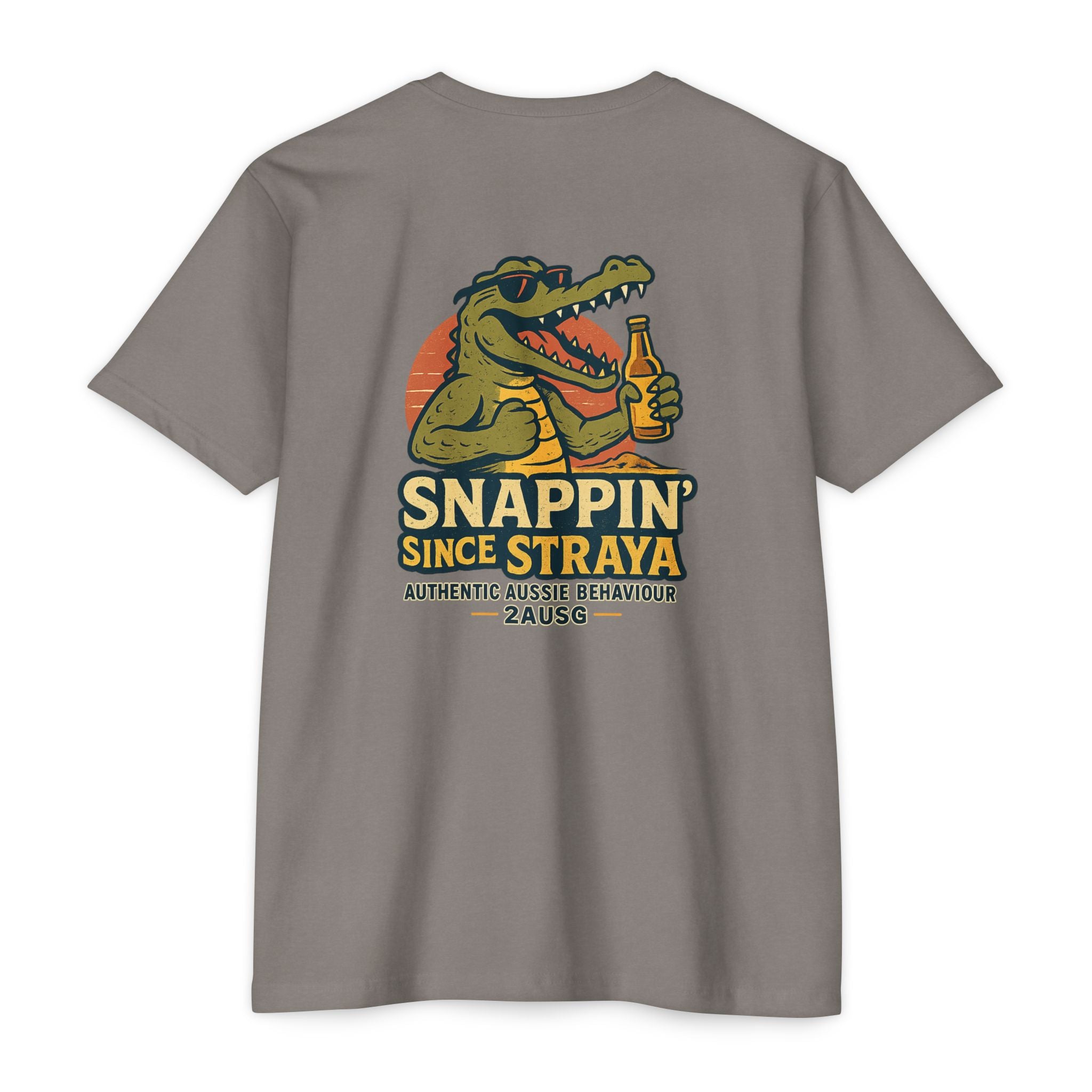 Snappin' Since Straya Crocodile Tee