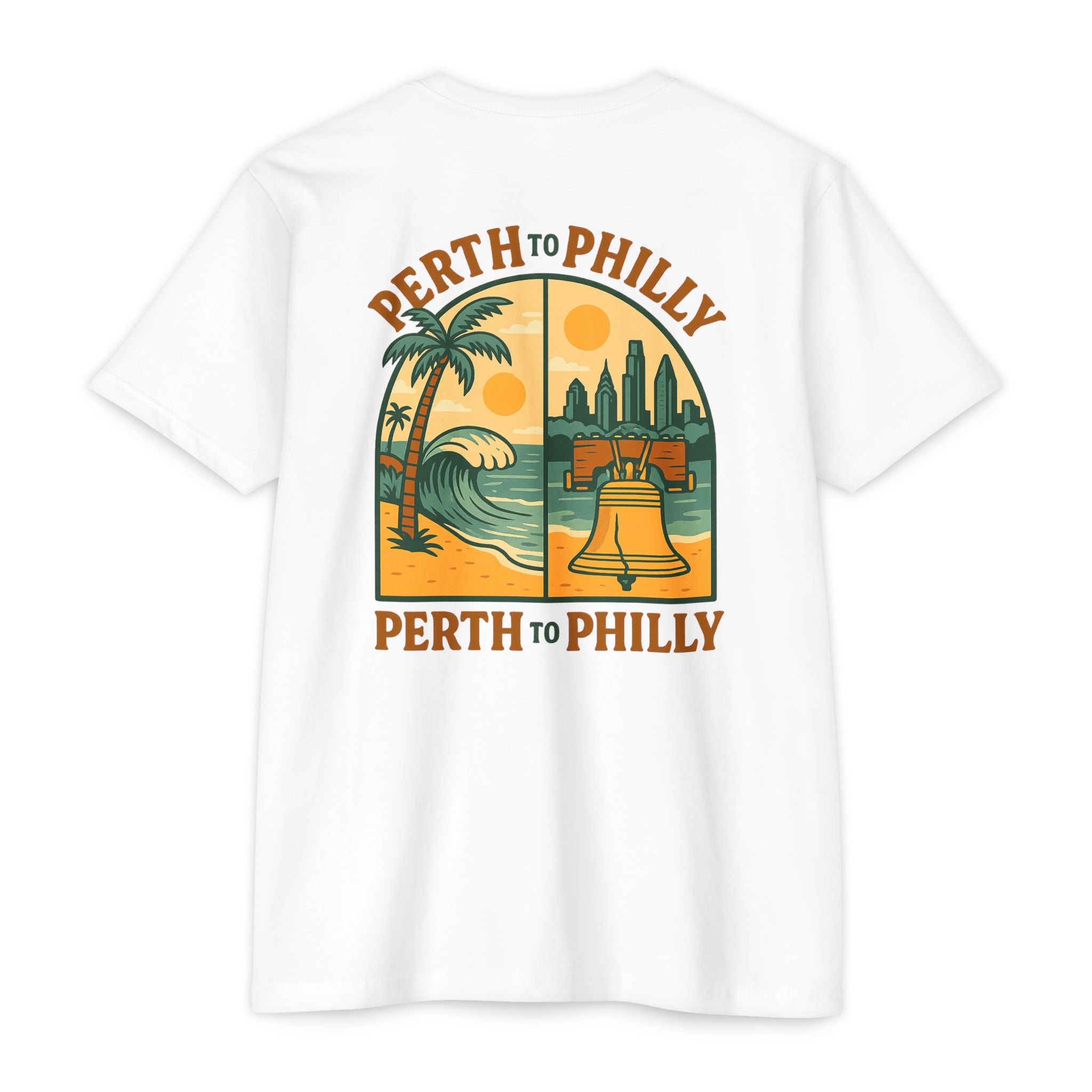 Urban City Design Perth to Philly Tee