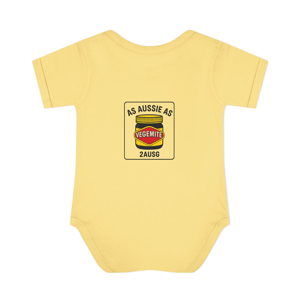 As Aussie As Vegemite Baby Onesie