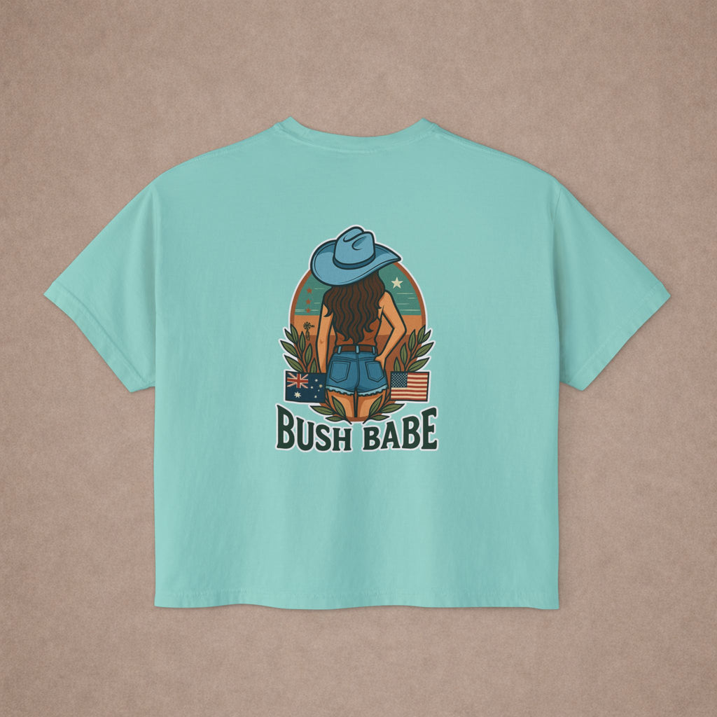 Bush Babe Brunette Crop Top