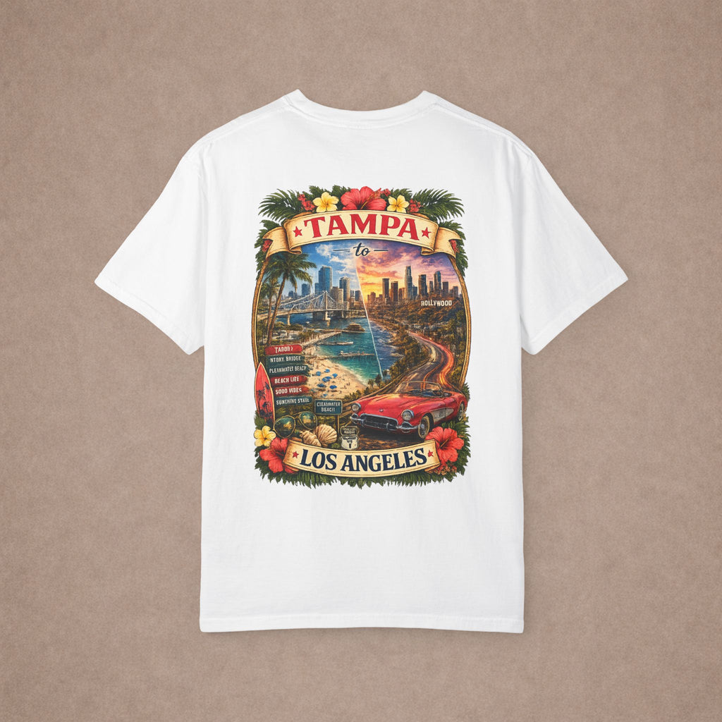 Tampa to Los Angeles Tshirt