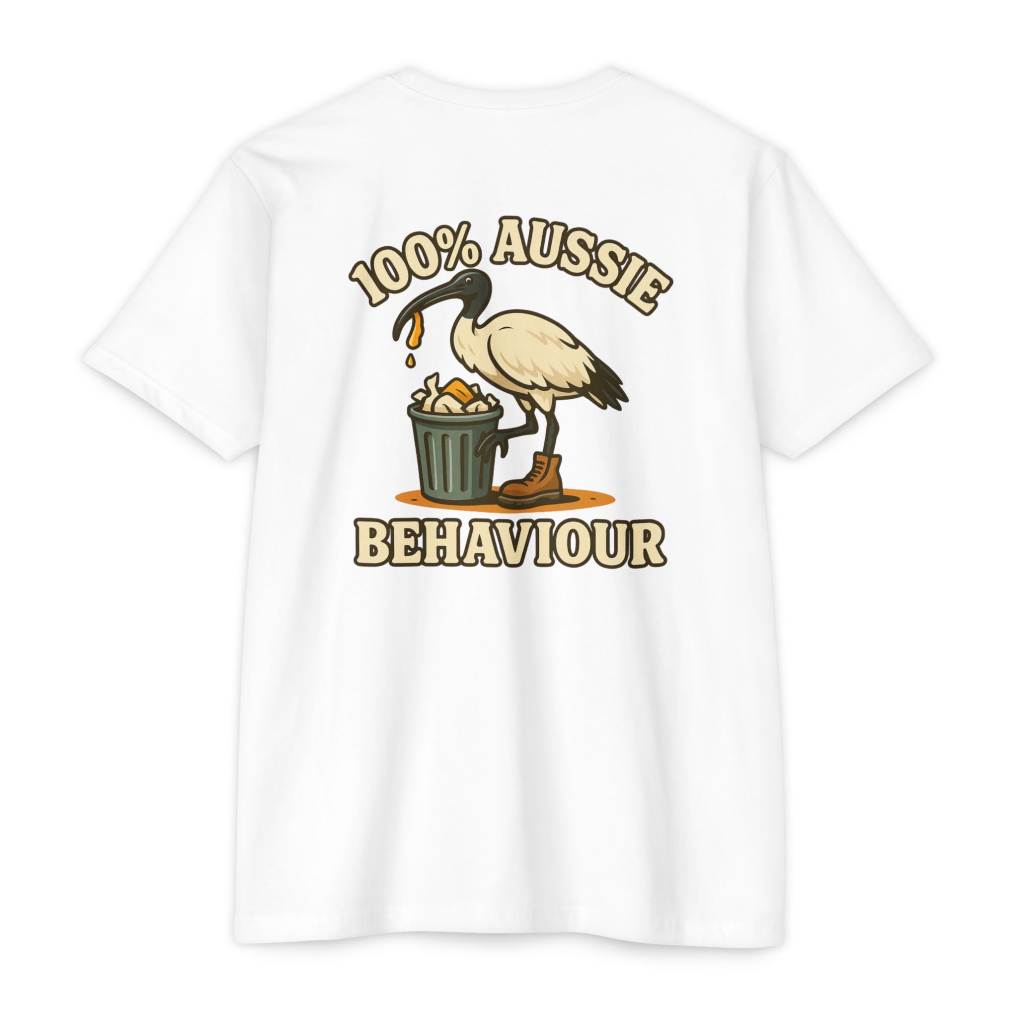 Bin Chicken - 100% Aussie Behaviour T-Shirt