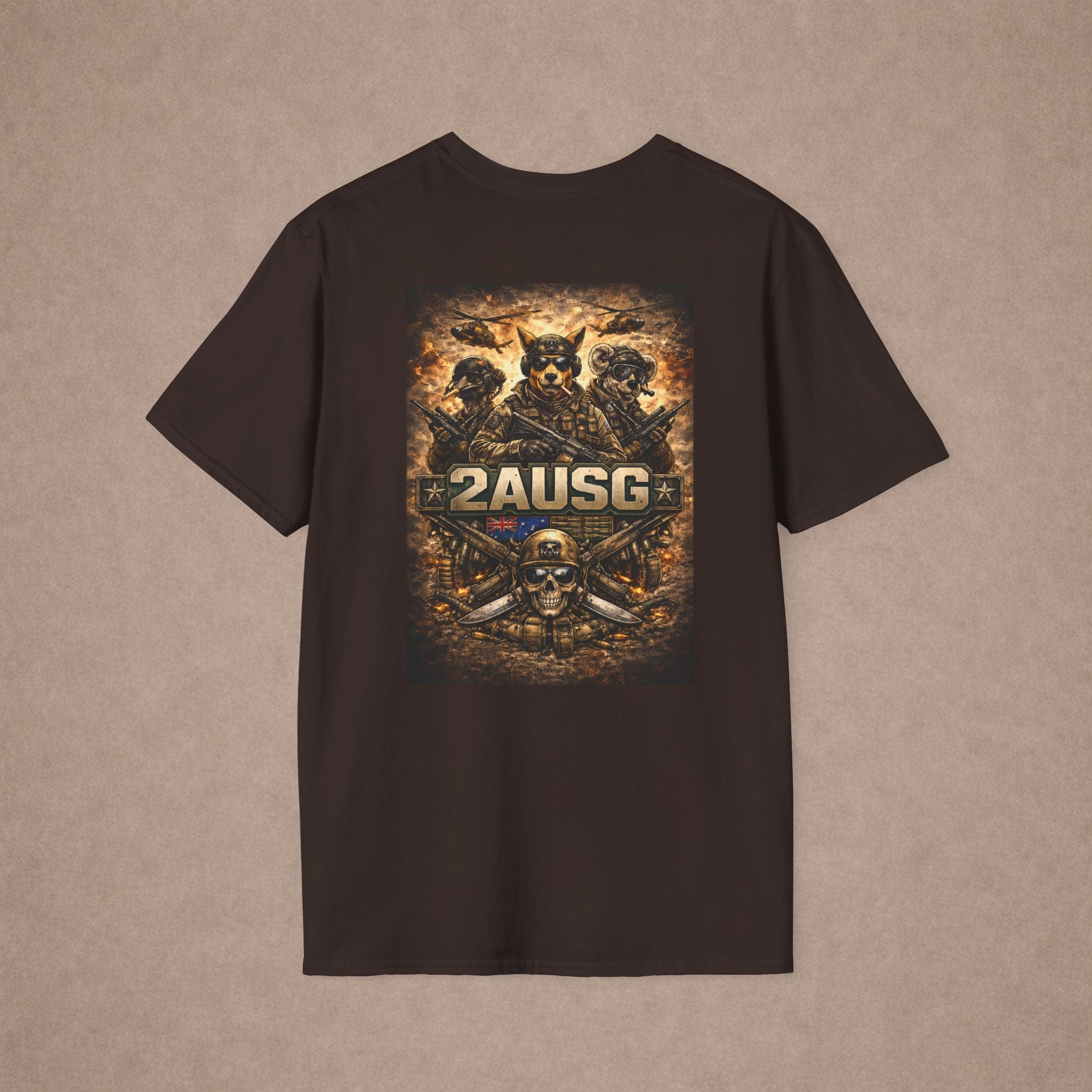 2AUSG Military Soldier  Tshirt
