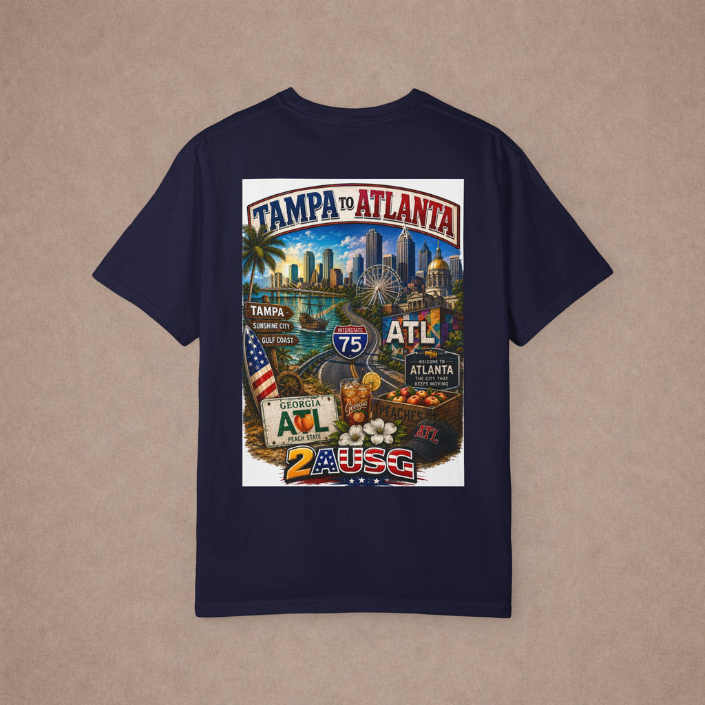 Tampa to Atlanta Graphic T-Shirt
