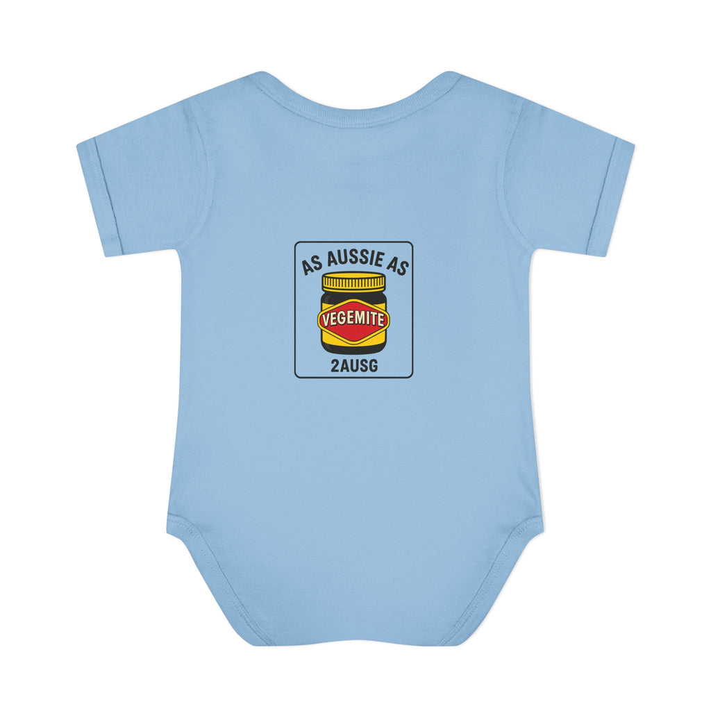 As Aussie As Vegemite Infant Bodysuit | Baby Onesie Australia