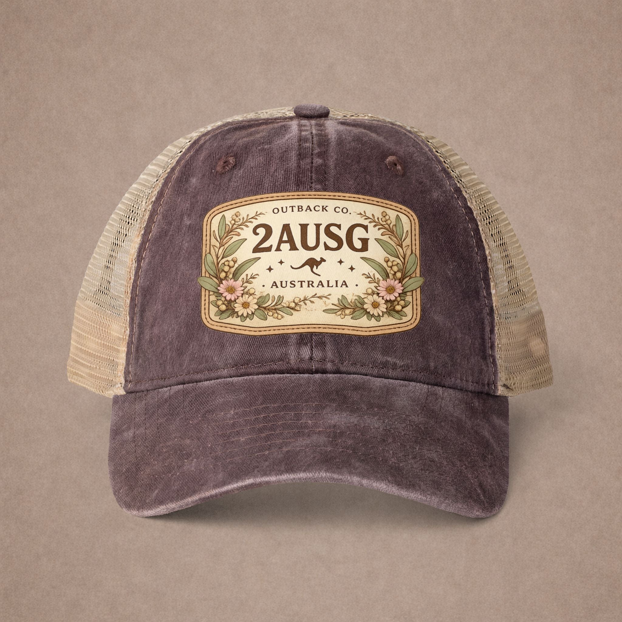 Womens outback Co Cap- ponytail access