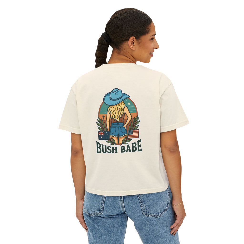 Bush Babe Blonde Crop Top