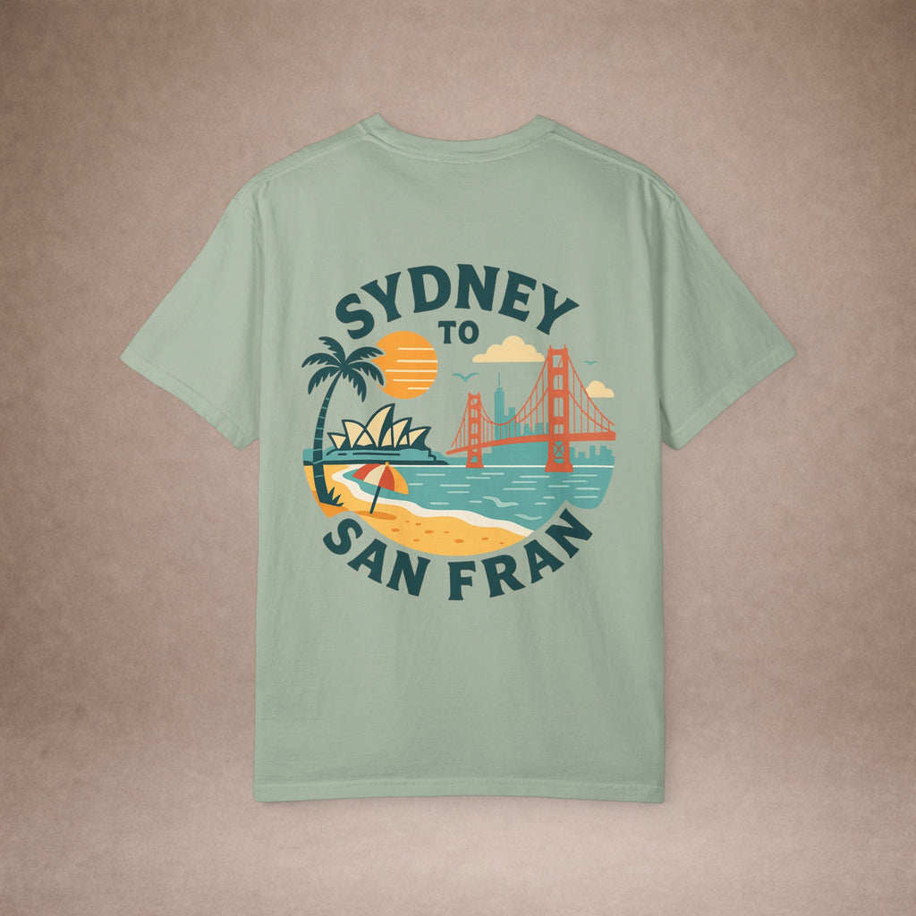 Sydney to San Fran Tshirt- Urban City