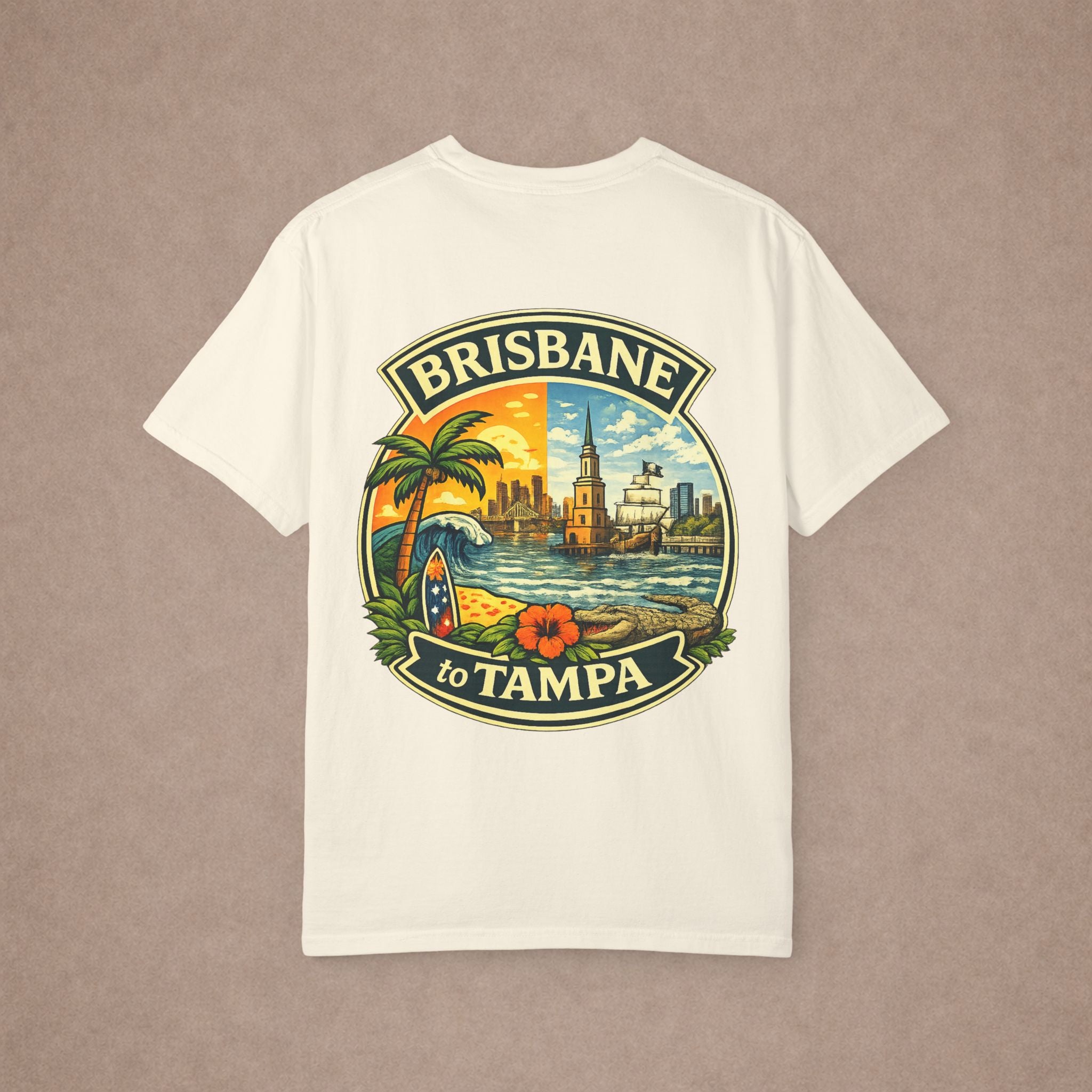 Brisbane to Tampa Tee