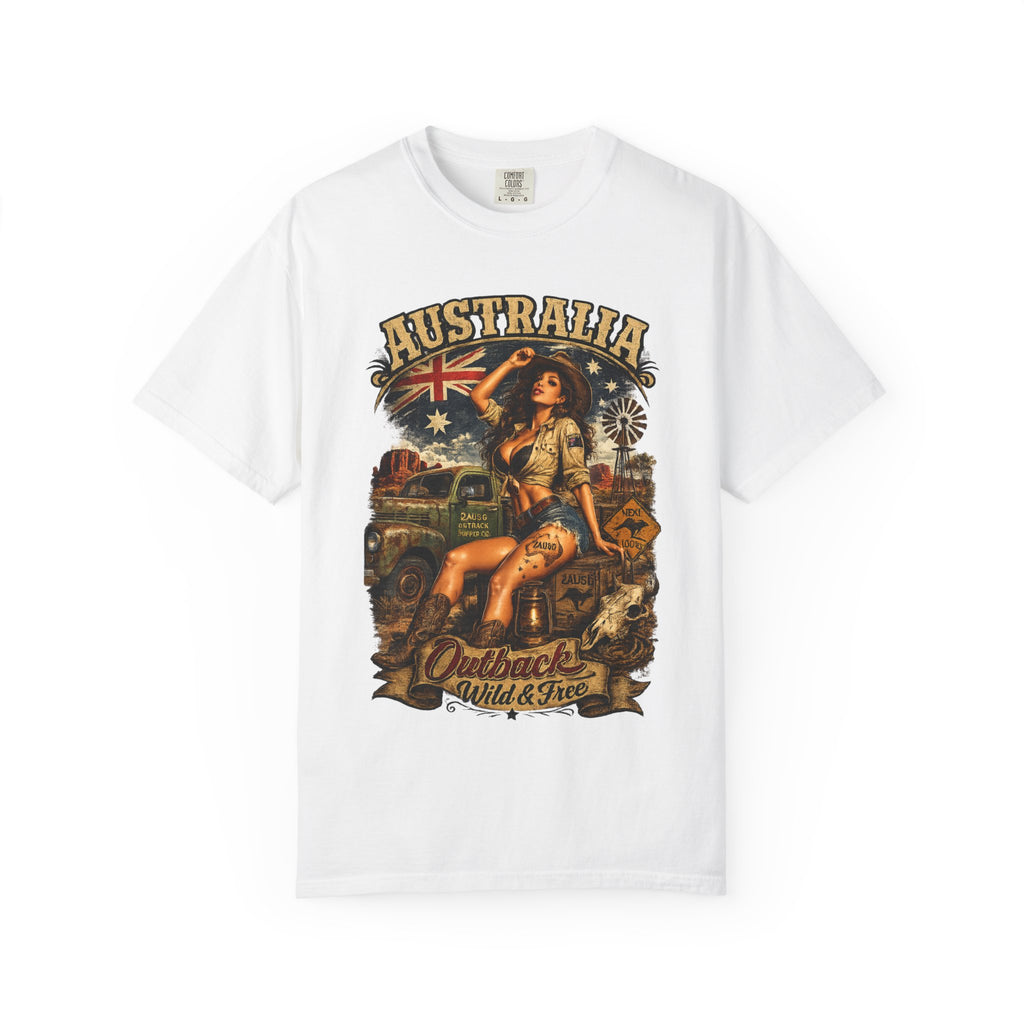 Australia Outback Pinup T-shirt