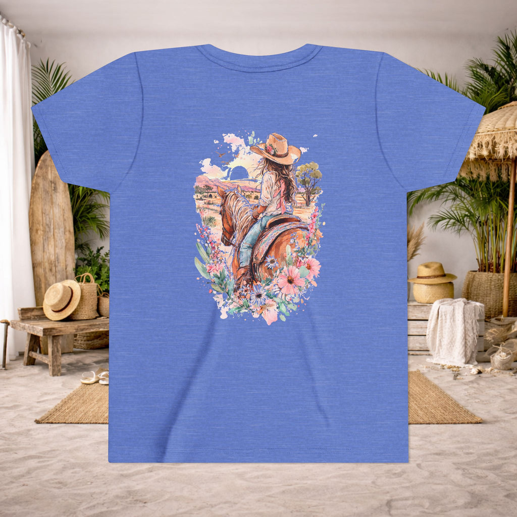 Nevaeh Cowgirl Tshirt- youth