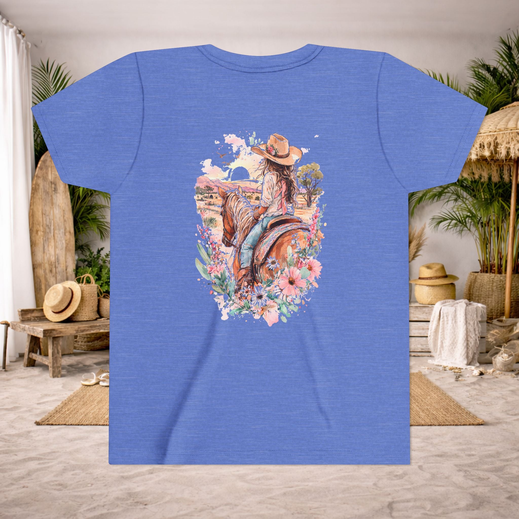 Nevaeh Cowgirl Tshirt- youth