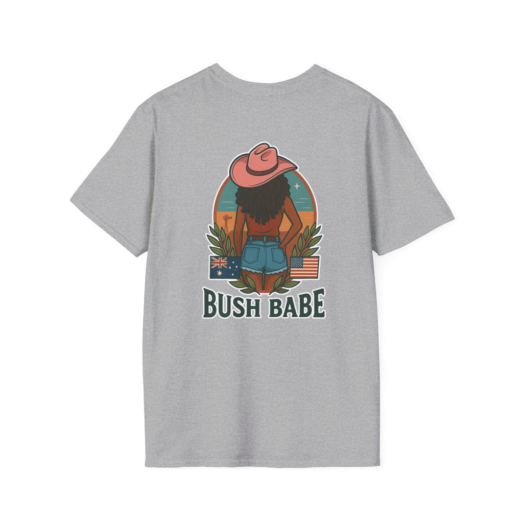 Bush Babe Graphic T-Shirt  Curly Hair