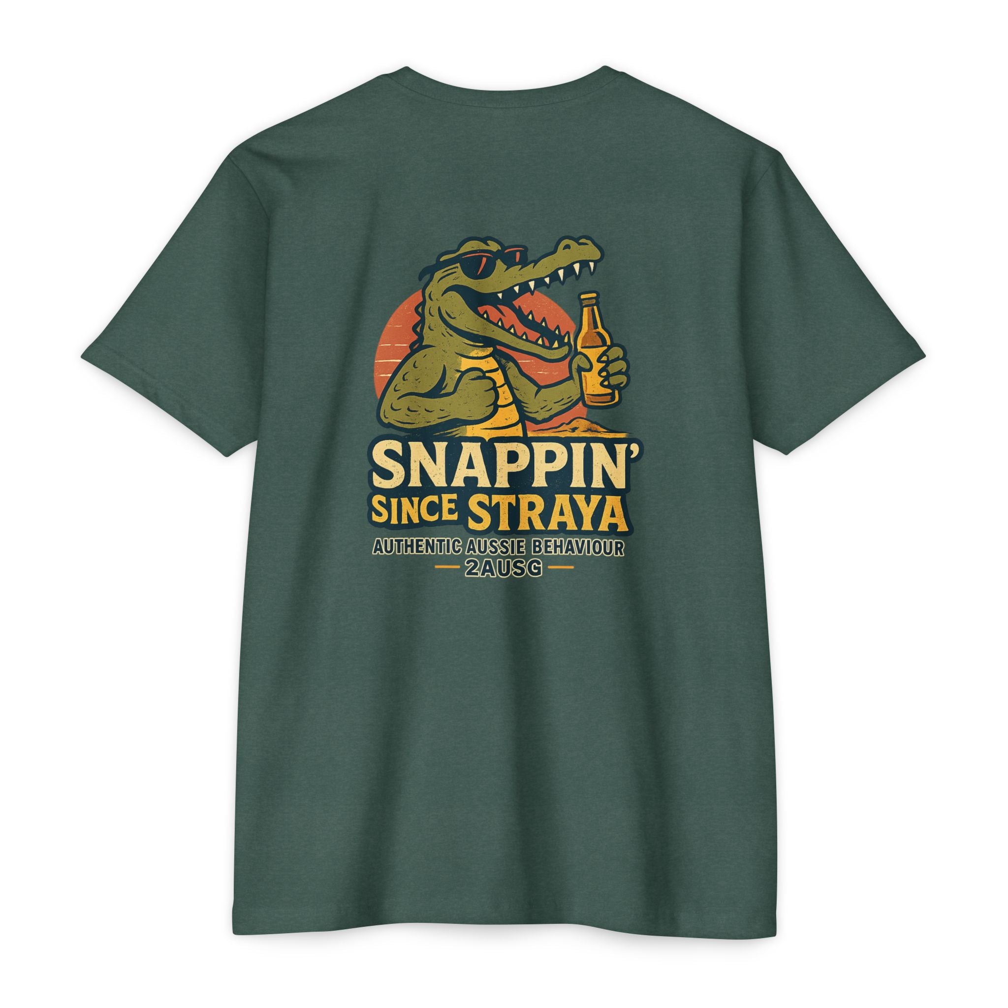 Snappin' Since Straya Crocodile Tee
