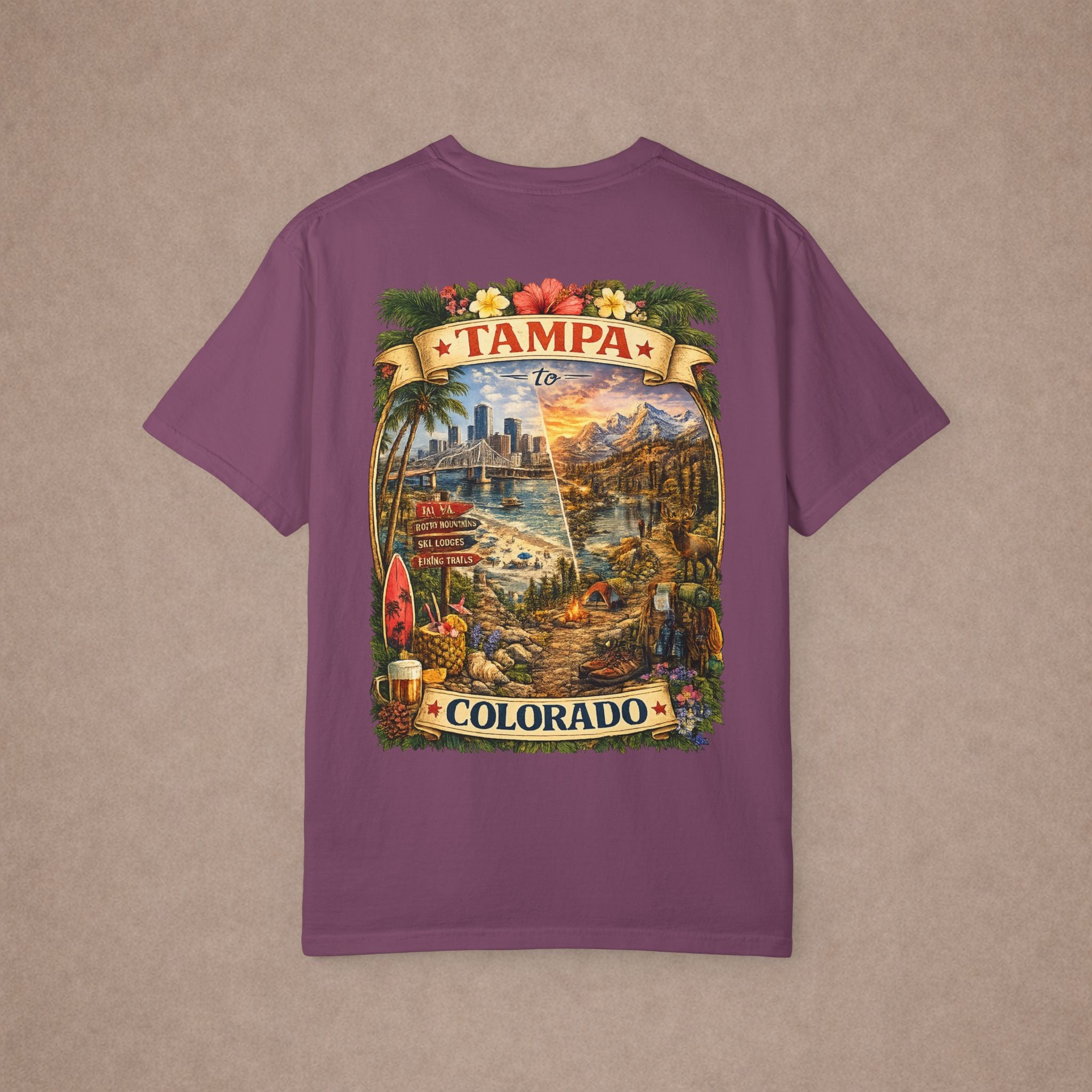 Tampa to Colorado Tee