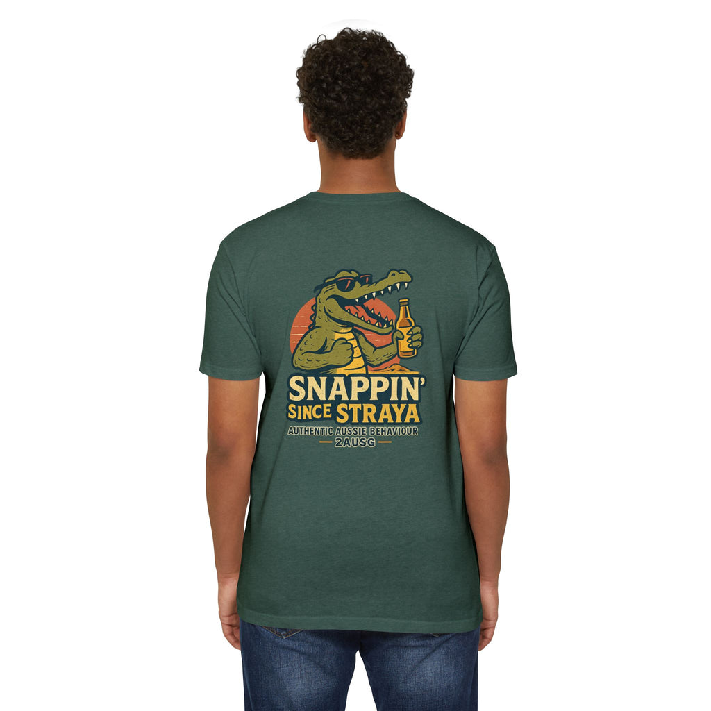 Snappin' Since Straya Crocodile Tee